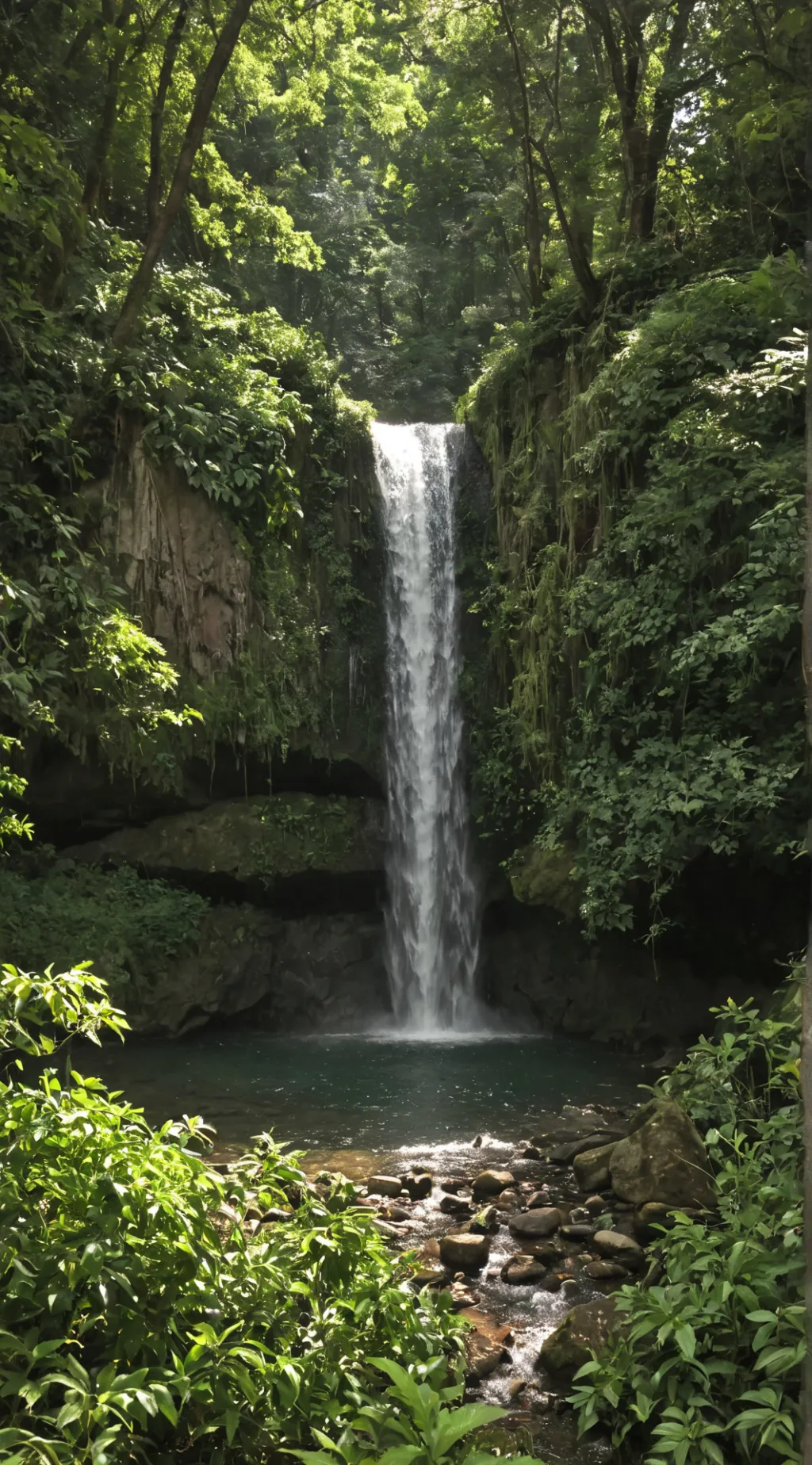 ai character: Therain place background