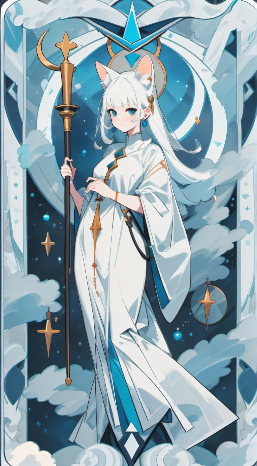 ai character: wenda (normal) background