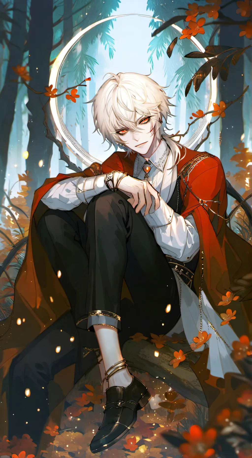 ai character: •°Valentino°• background