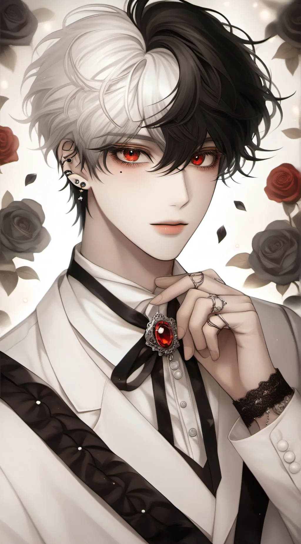 ai character: ❤️Zade🖤  background