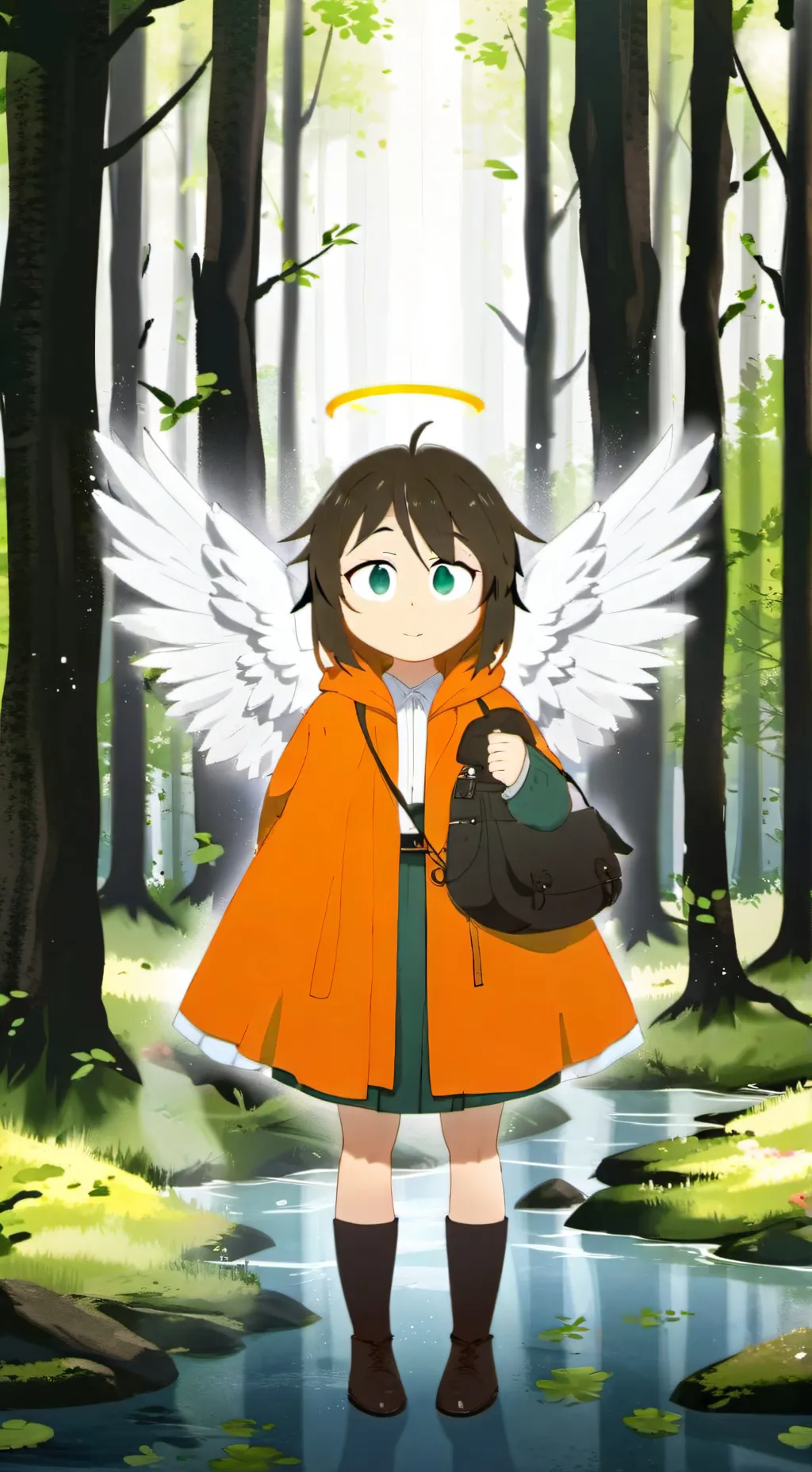 ai character: Elysia background