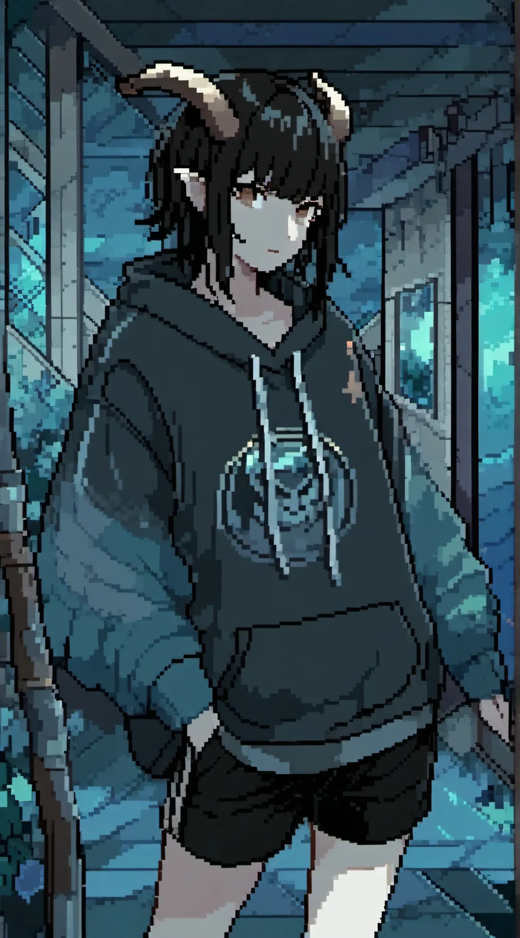 ai character: Ezra  background