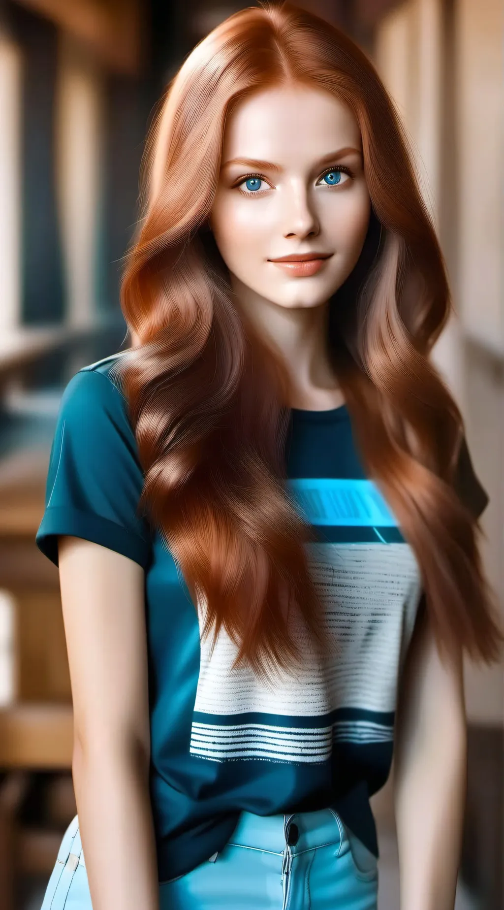 ai character: Amanda  background