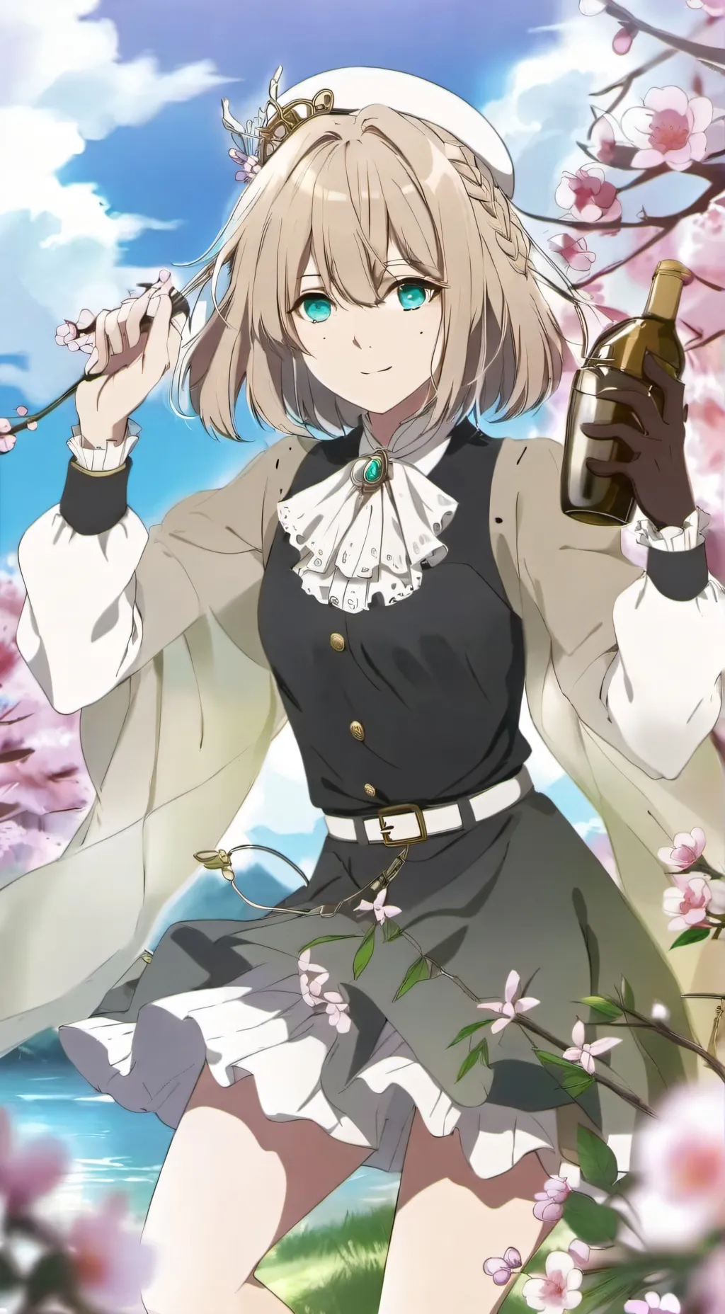 ai character: Соня background