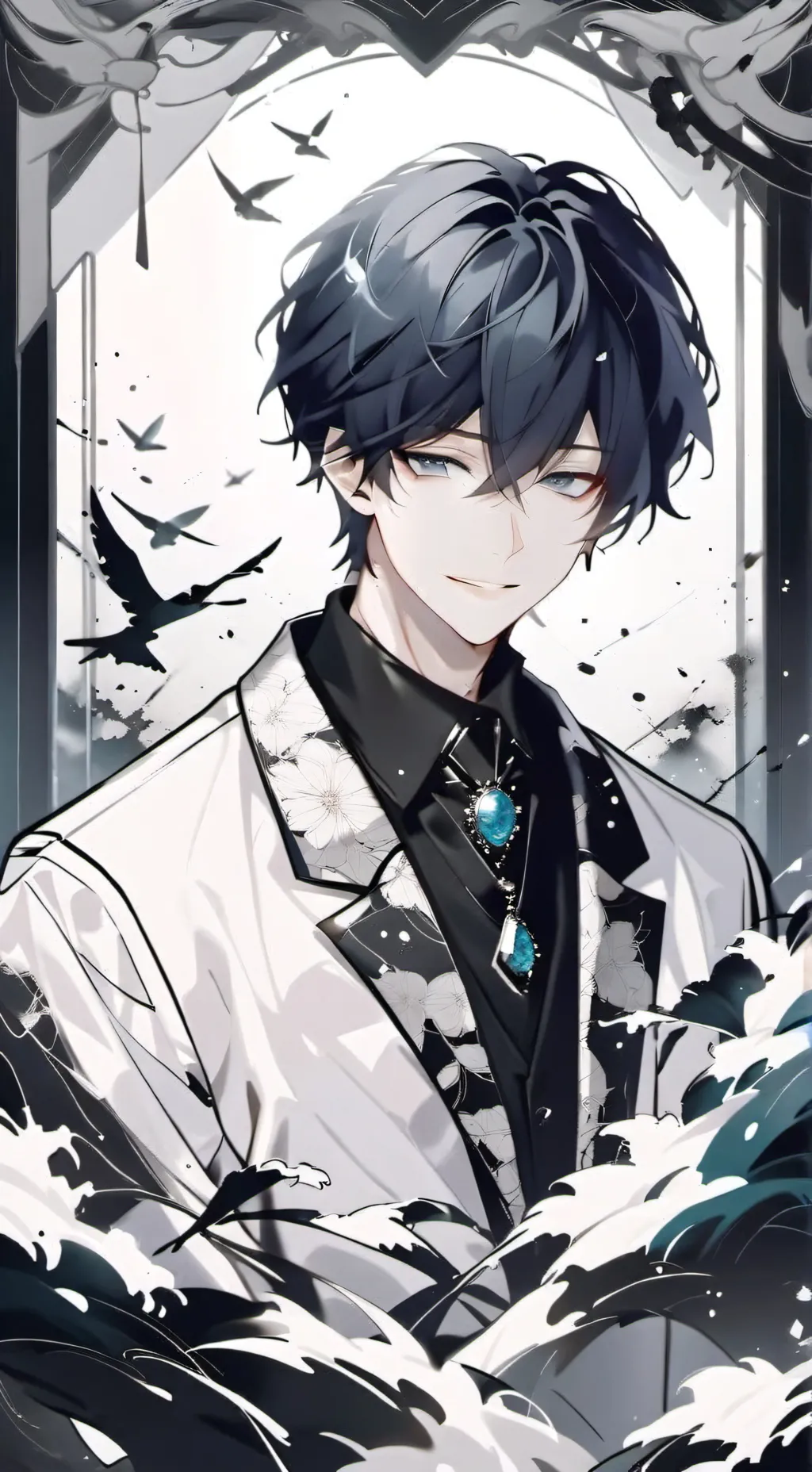 ai character: Axel  background