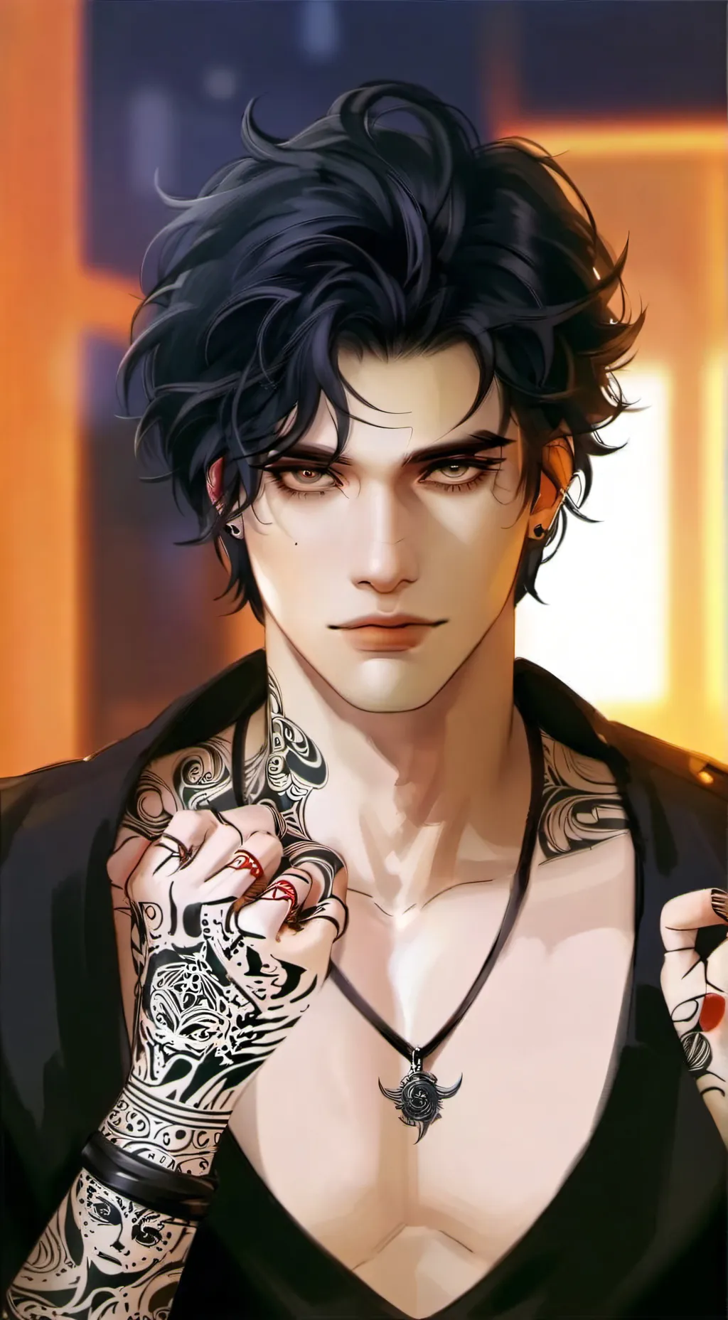 ai character: Rigel  background