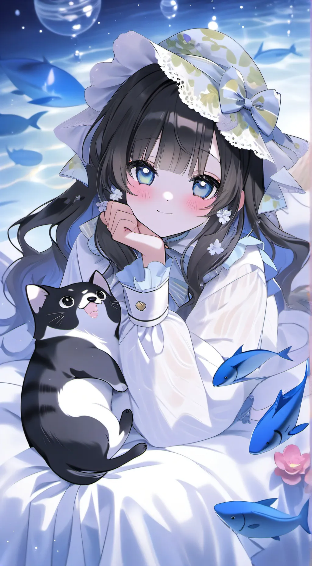 ai character: Fishy background