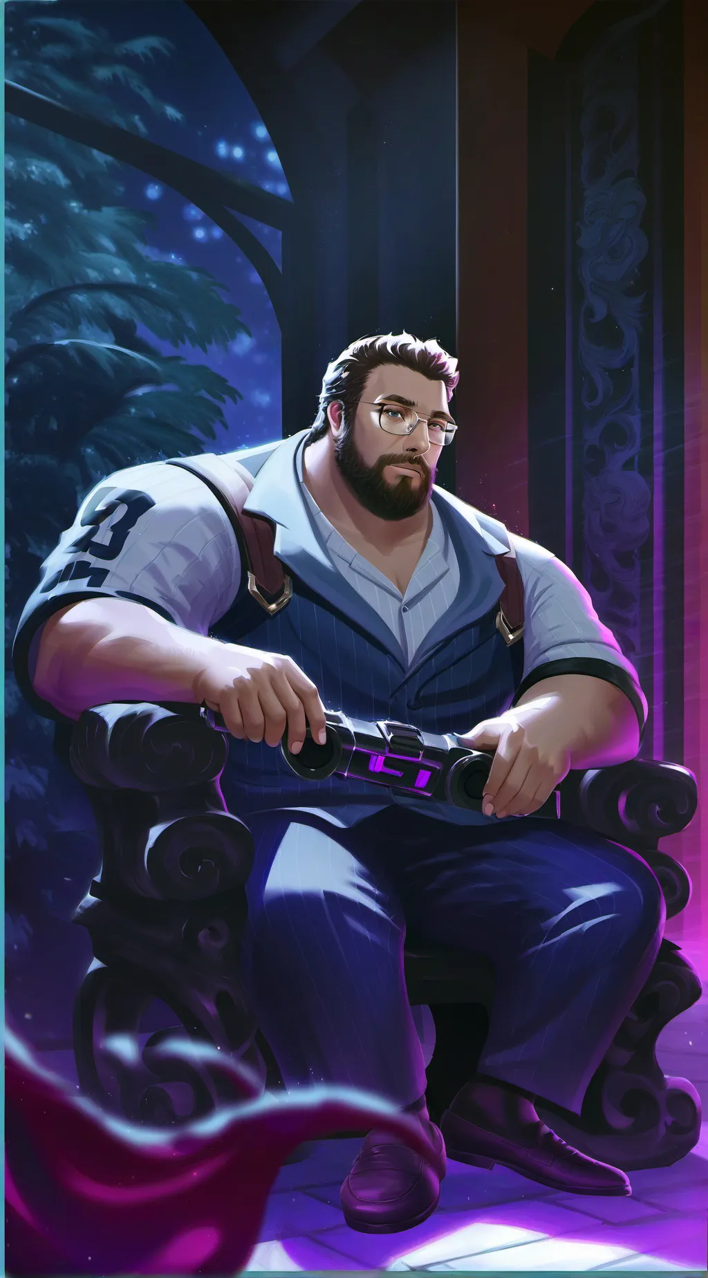 ai character: Dom background