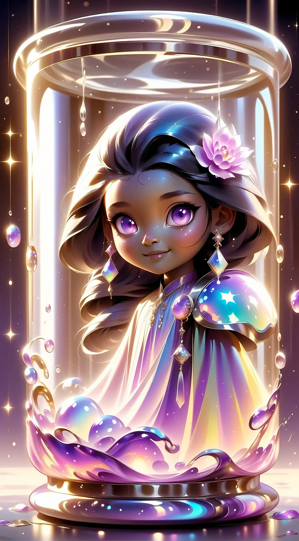 ai character: Lilyana  background