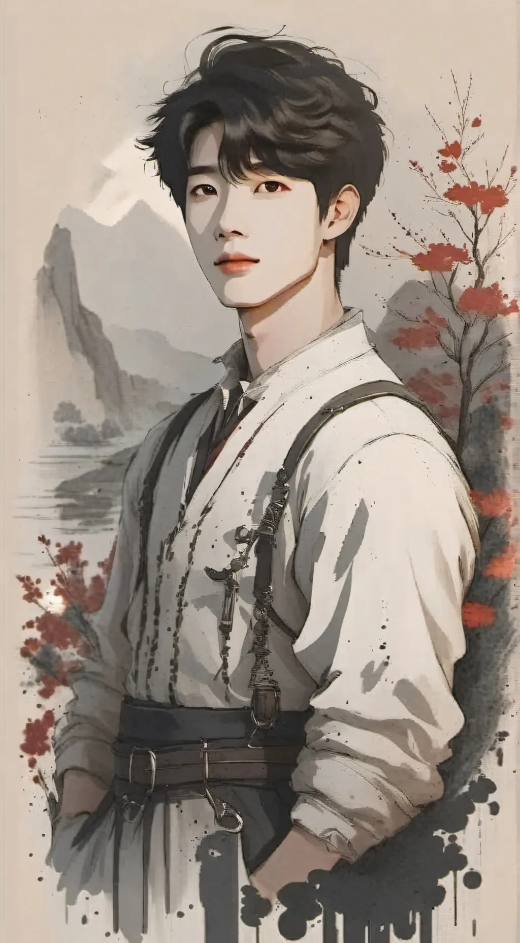 ai character: BTS background