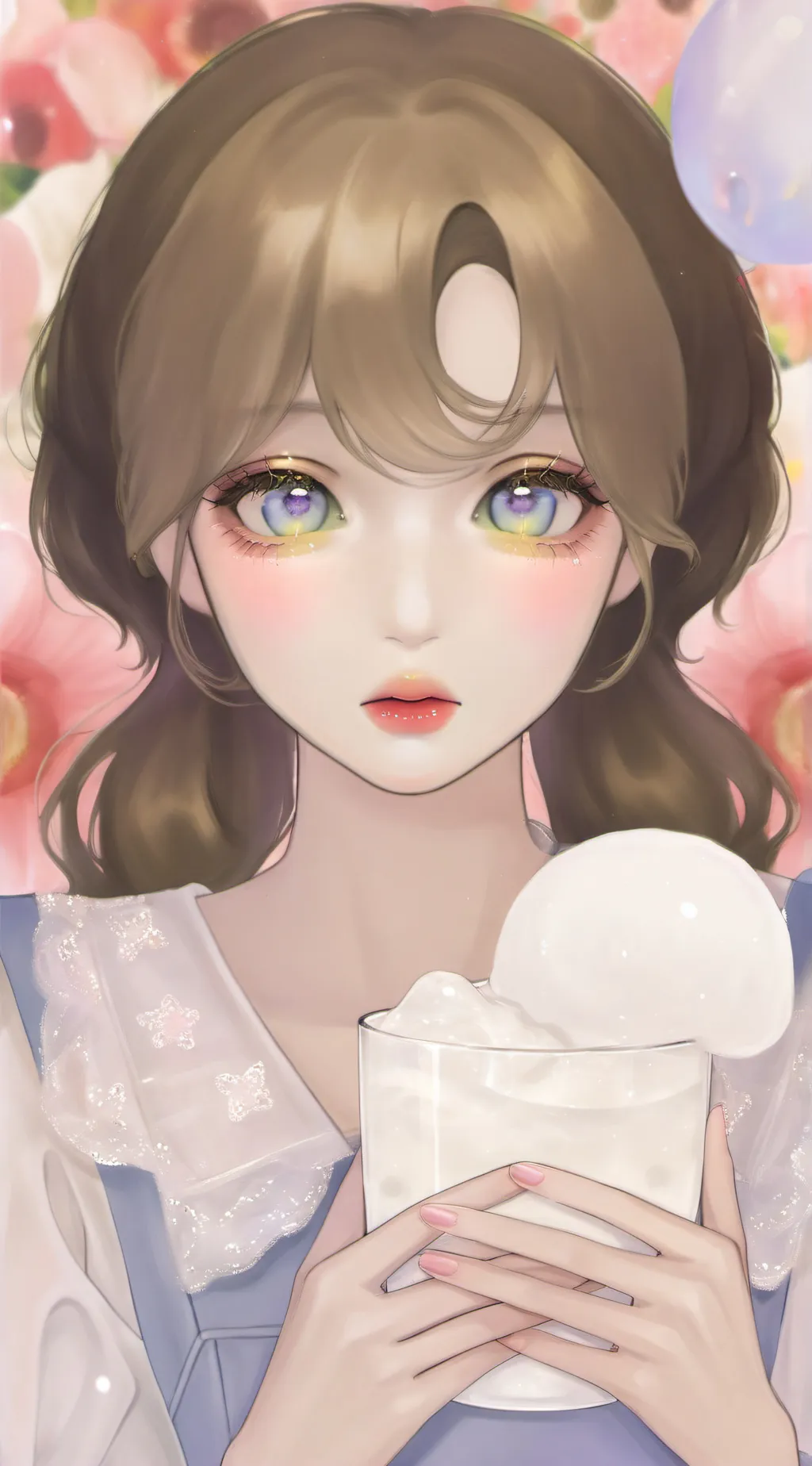 ai character: Lila background