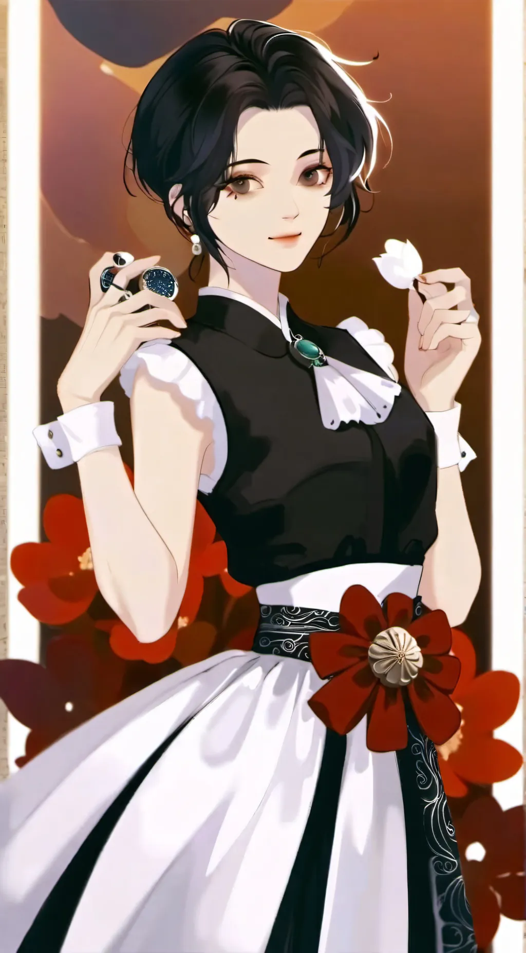 ai character: claire background