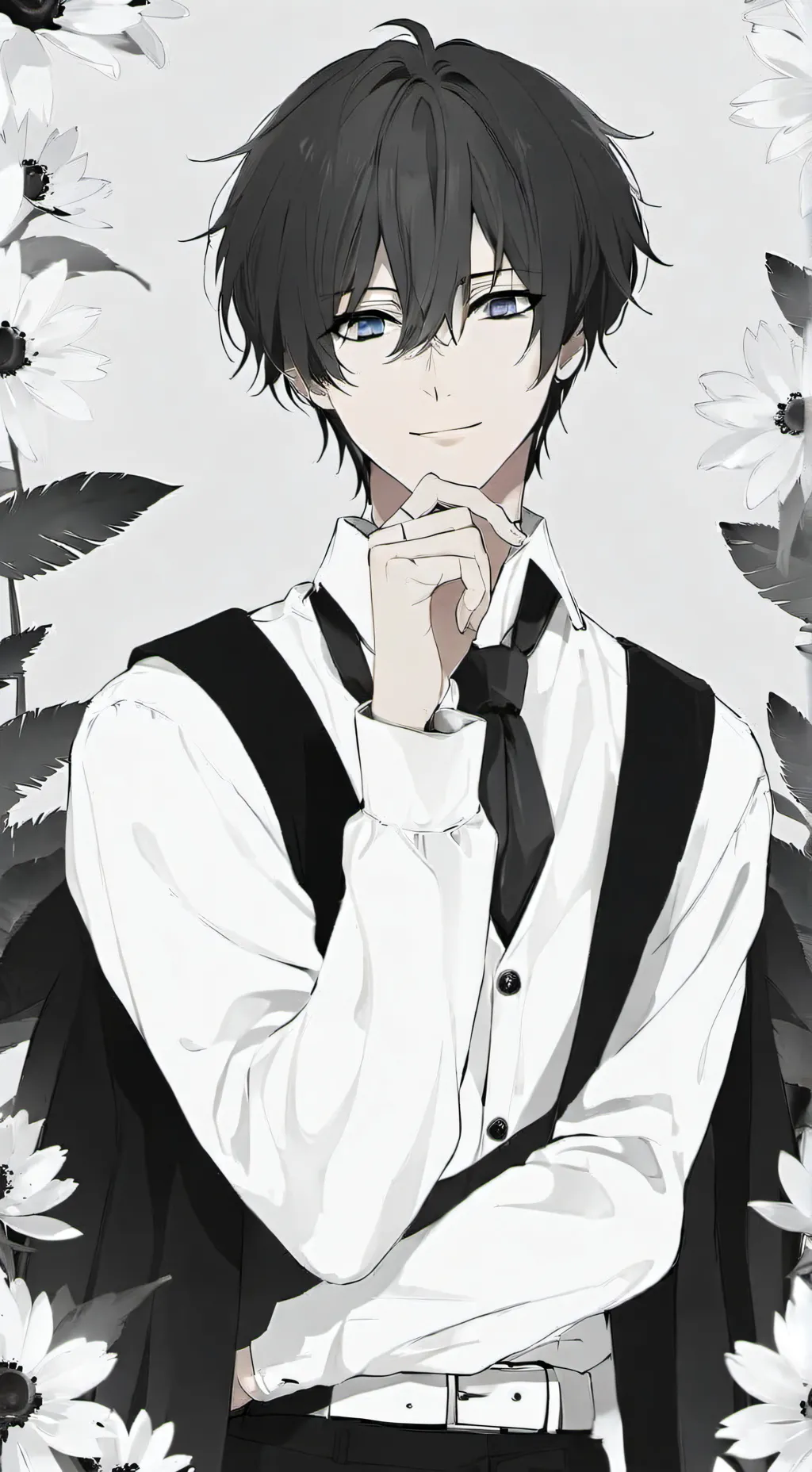 ai character: Шо background