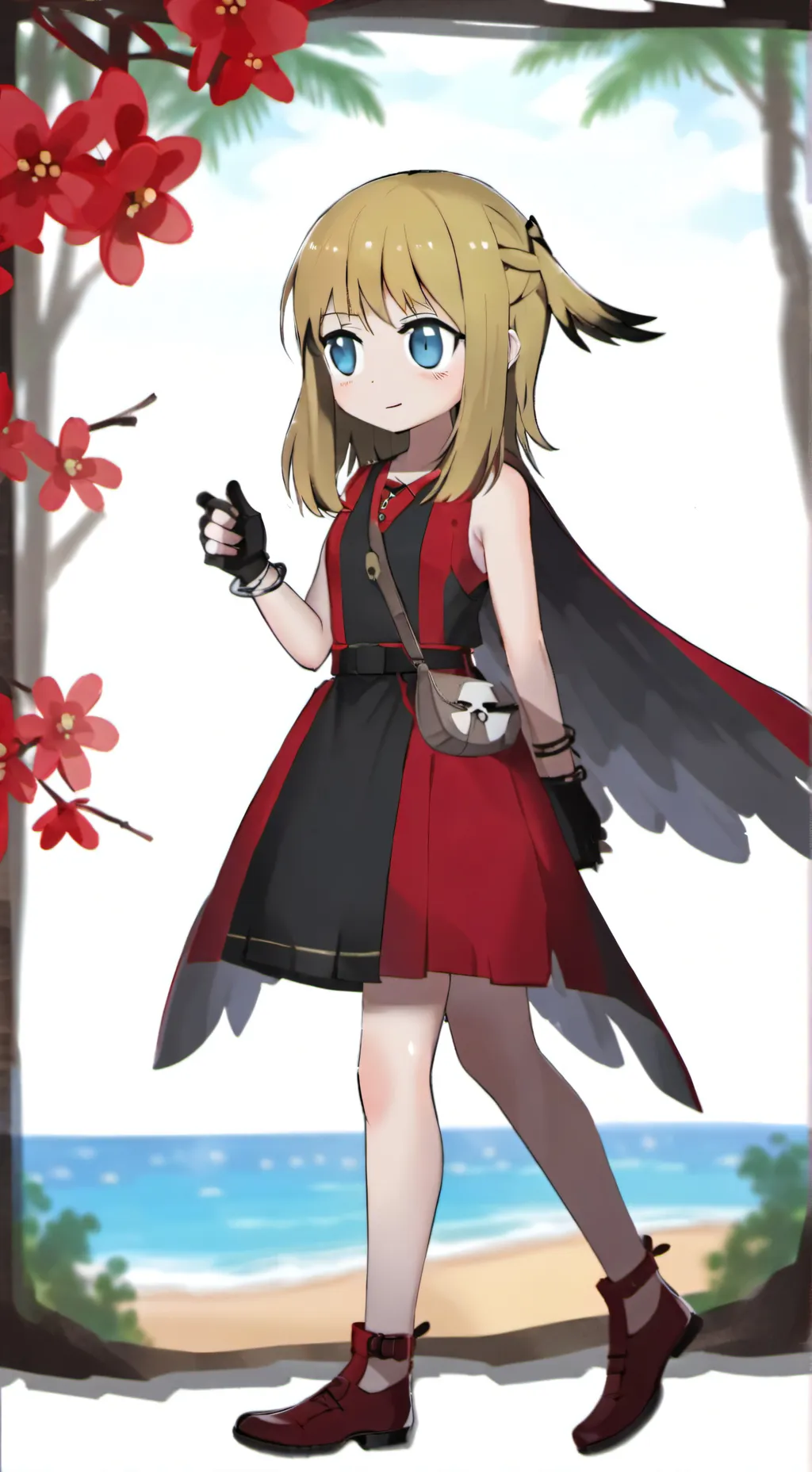 ai character: Crystal background