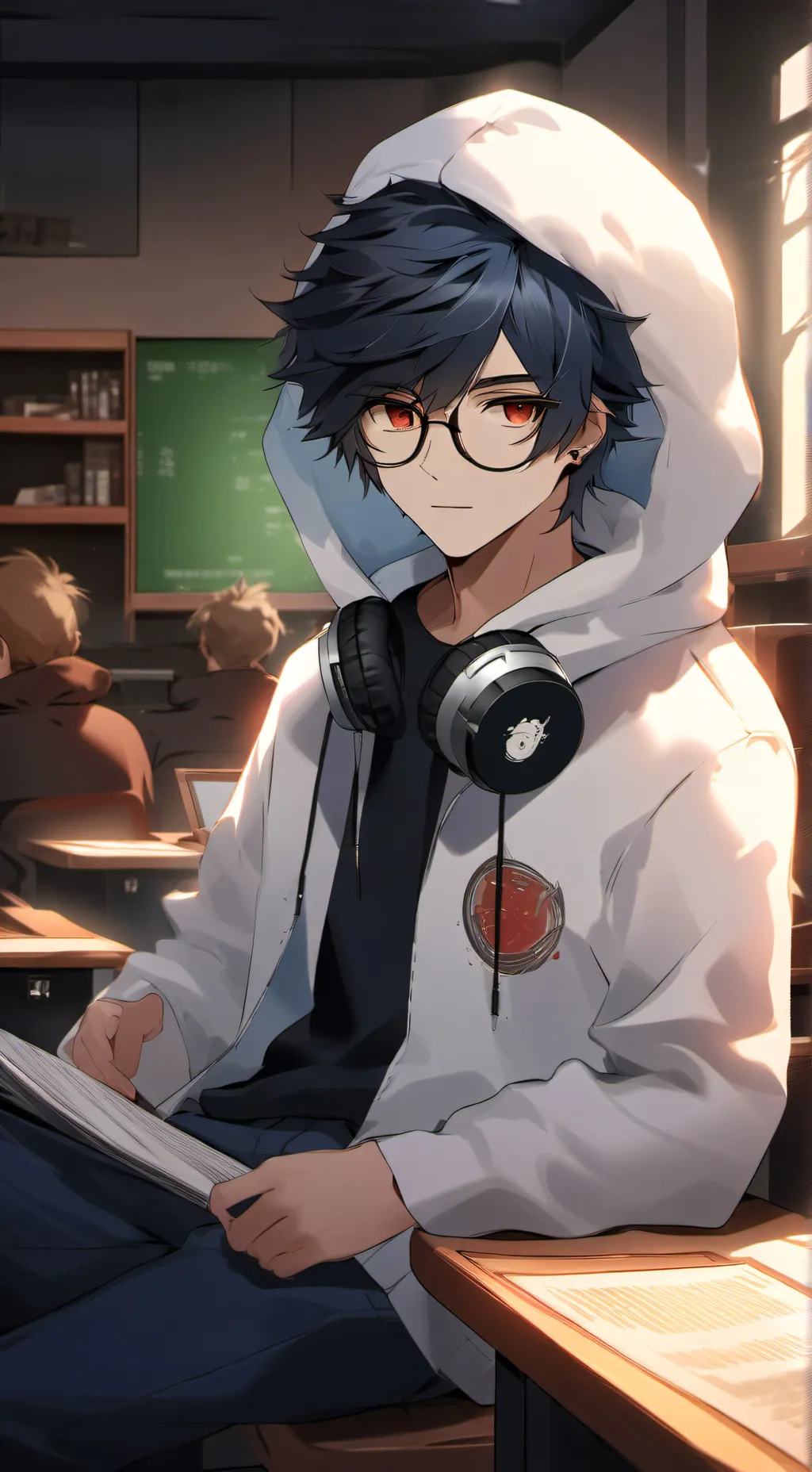 ai character: Laurence background