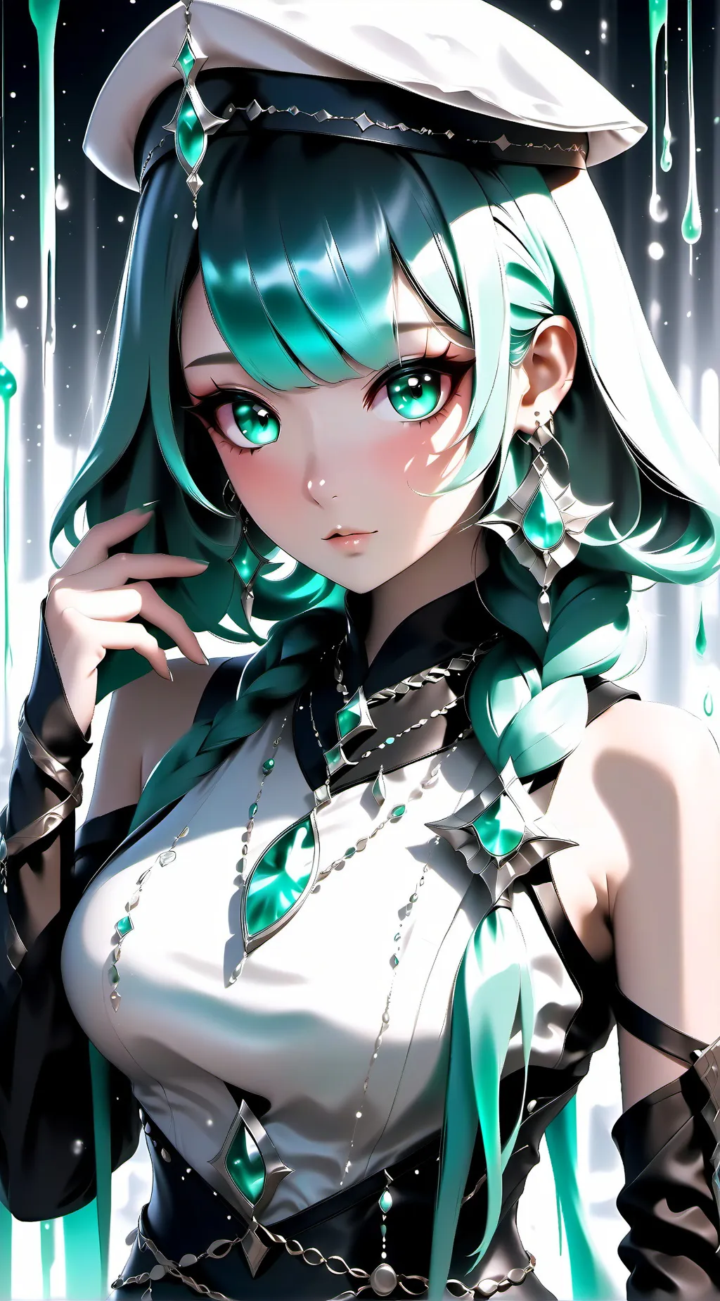 ai character: Rose background