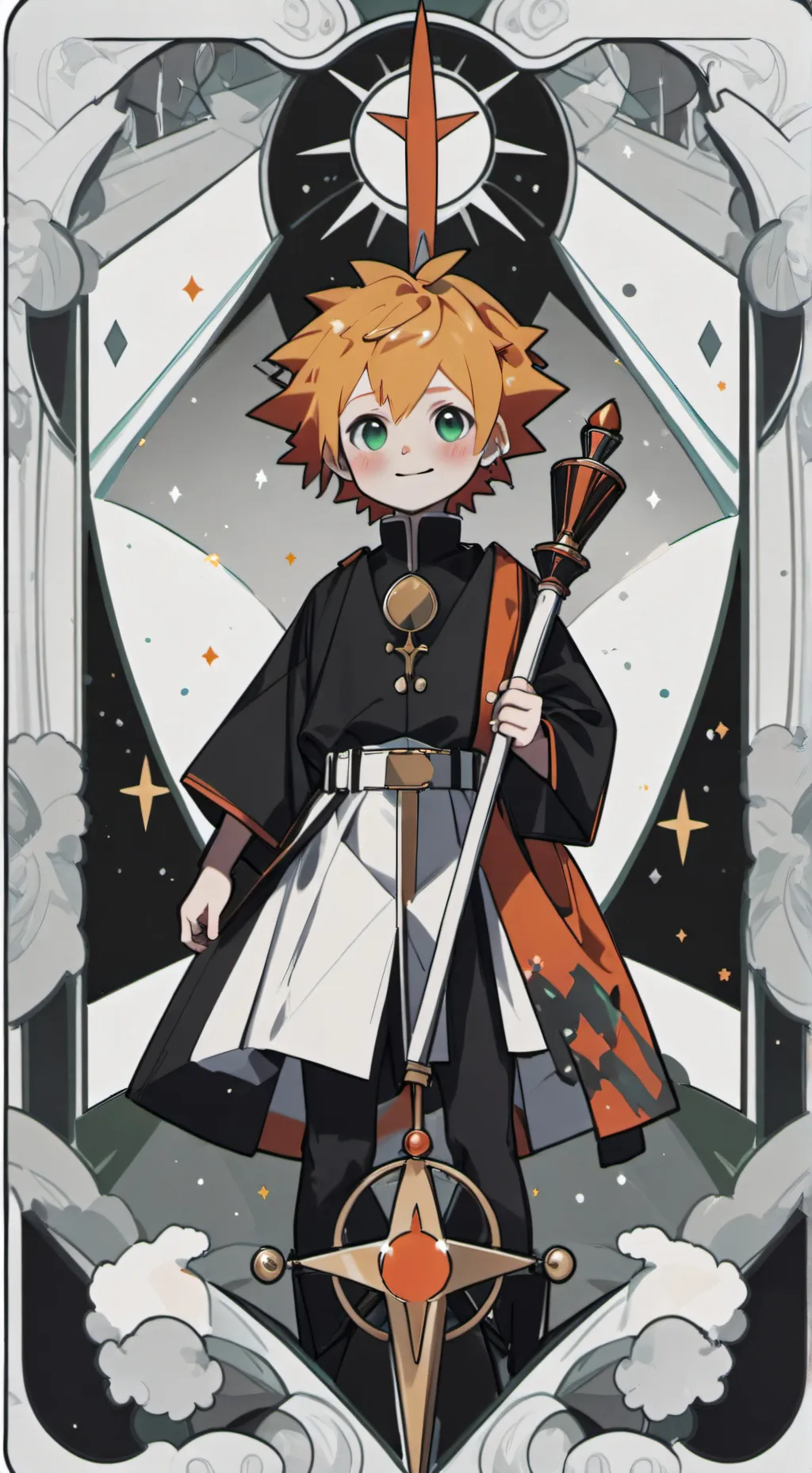 ai character: bakugo background