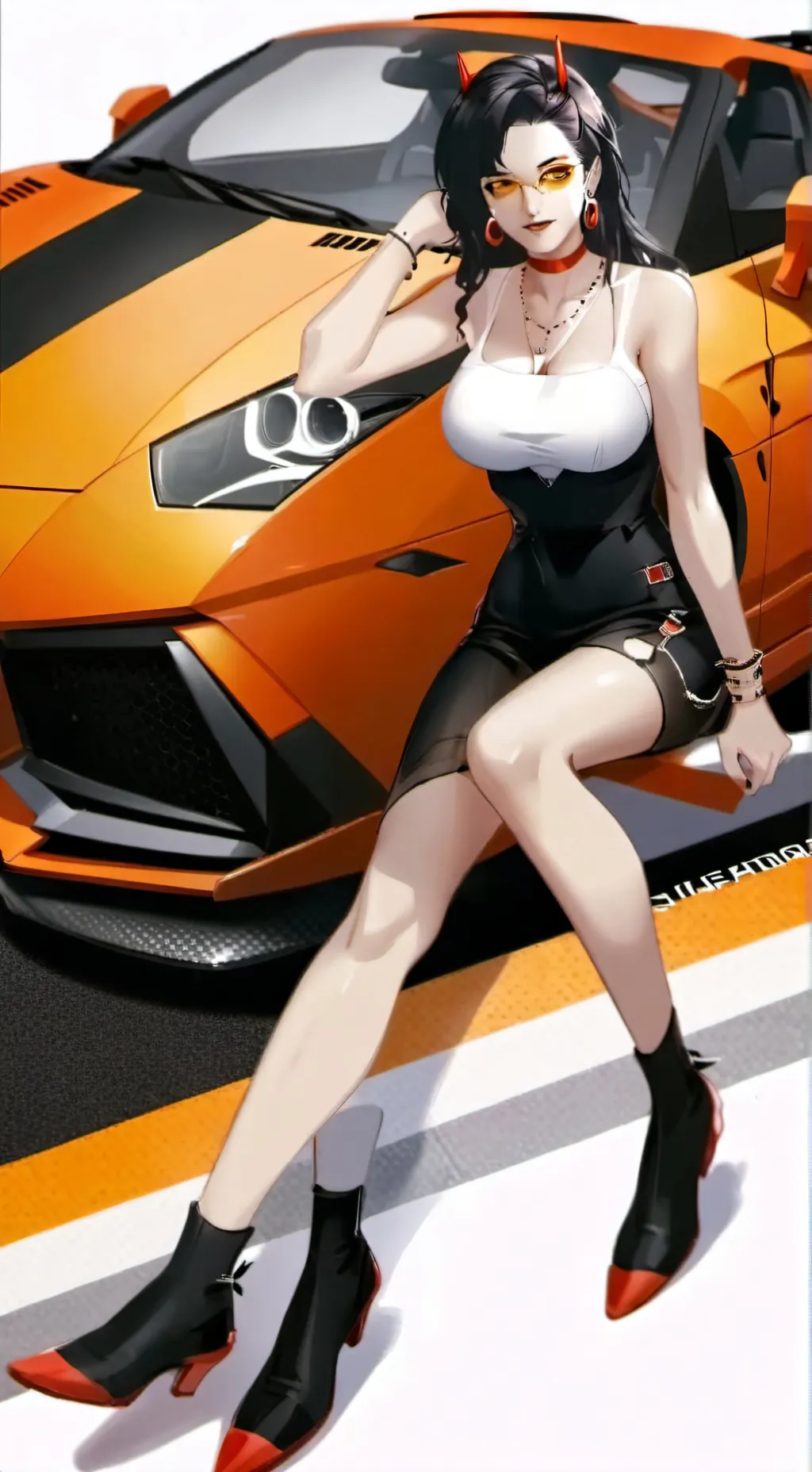 ai character: Alicia  background