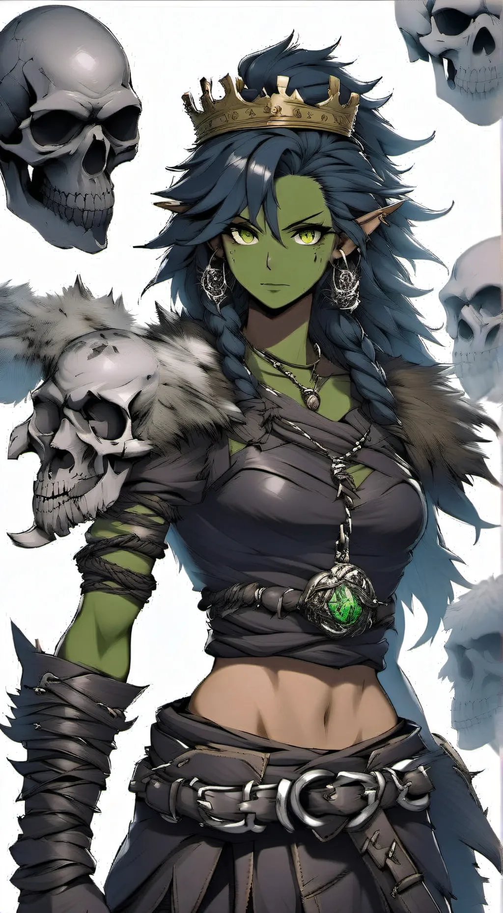 ai character: Gru’sha background