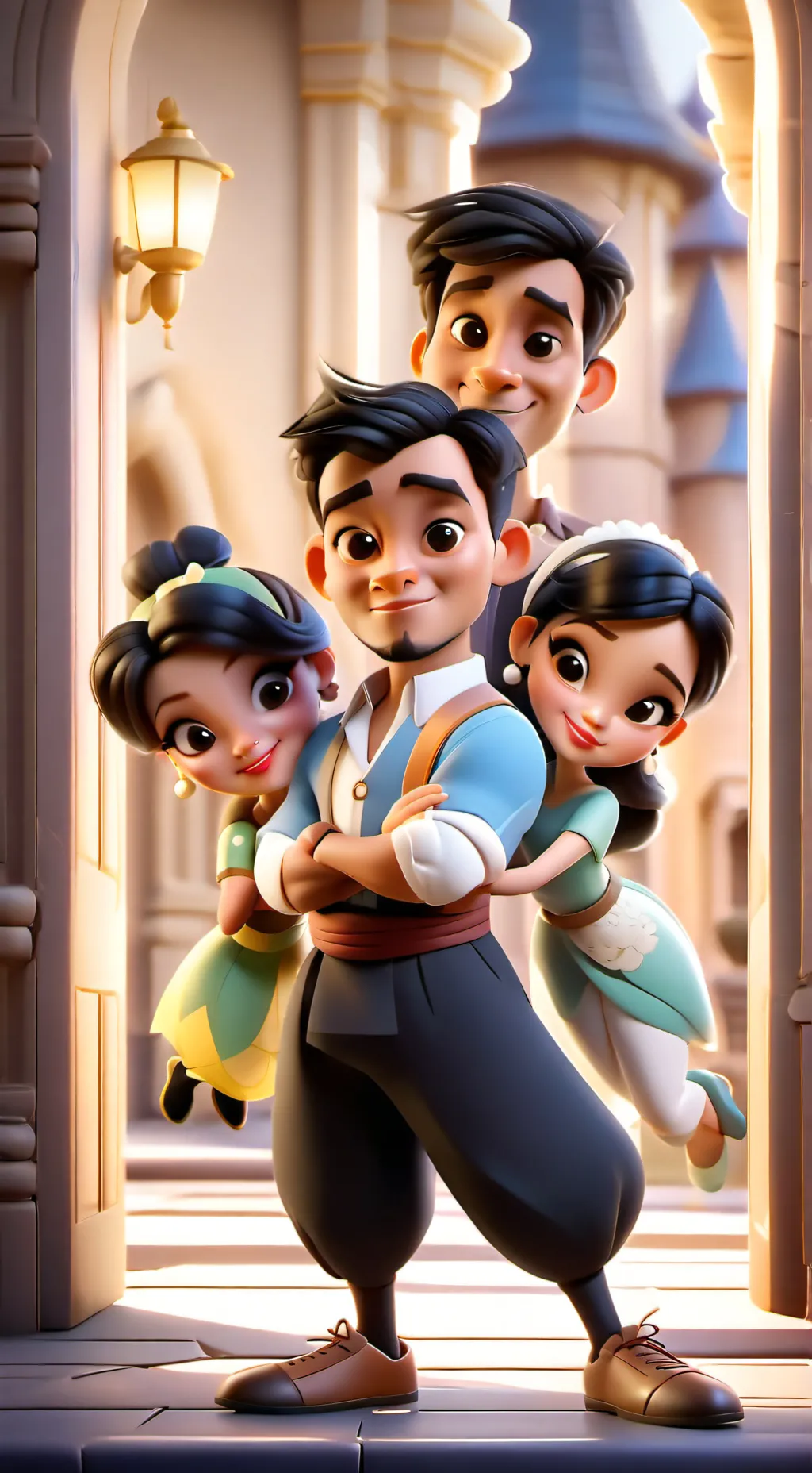 ai character: YOUR FAMILY background