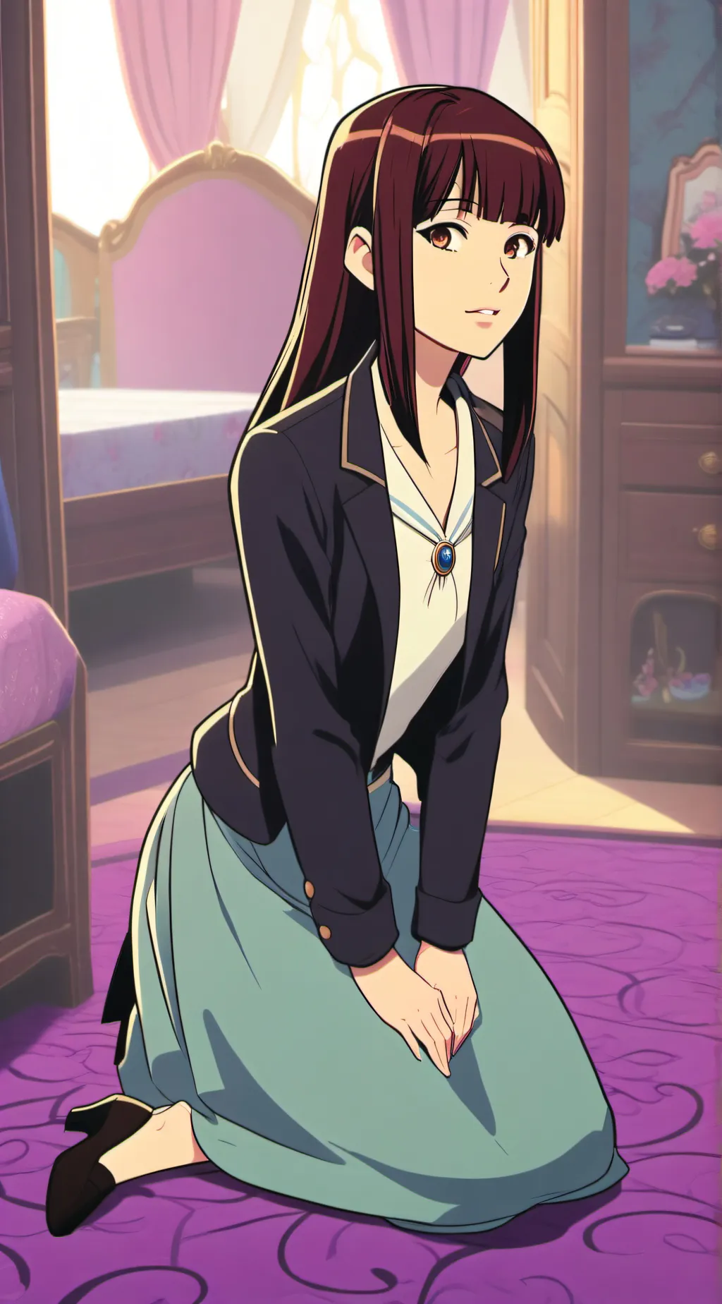 ai character: Akinato  background