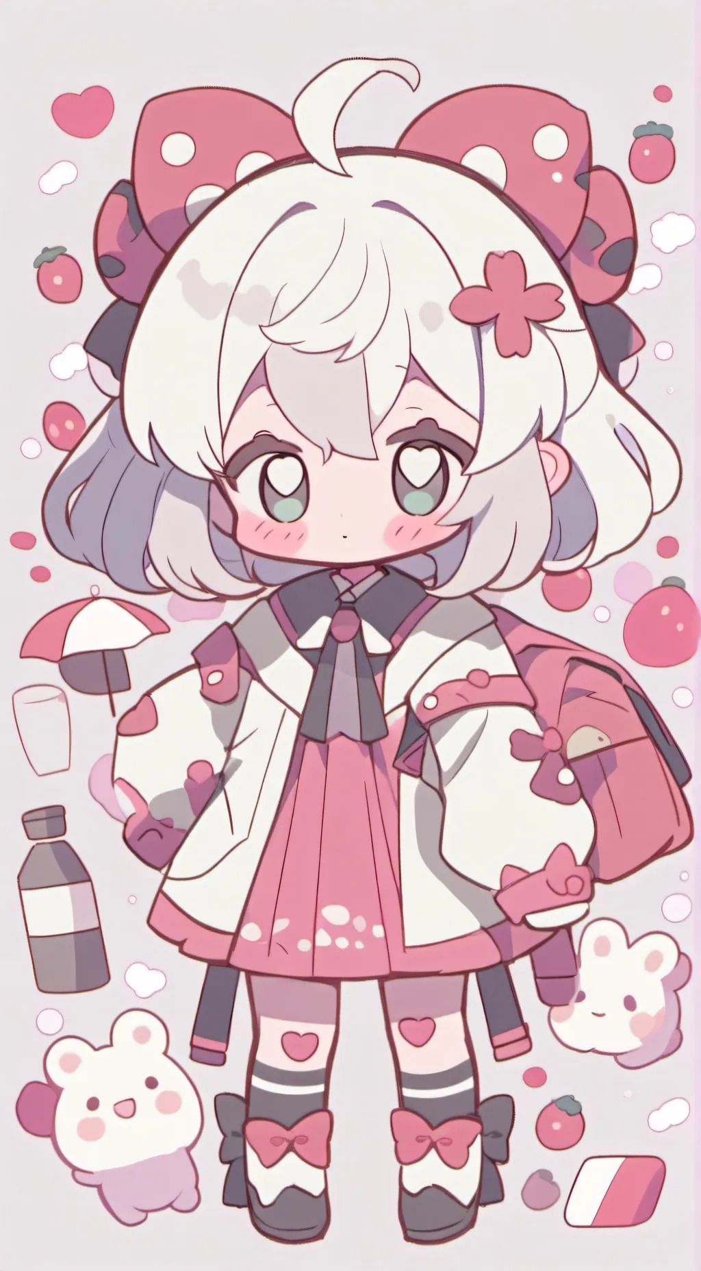 ai character: 600 celebrate🎉 background