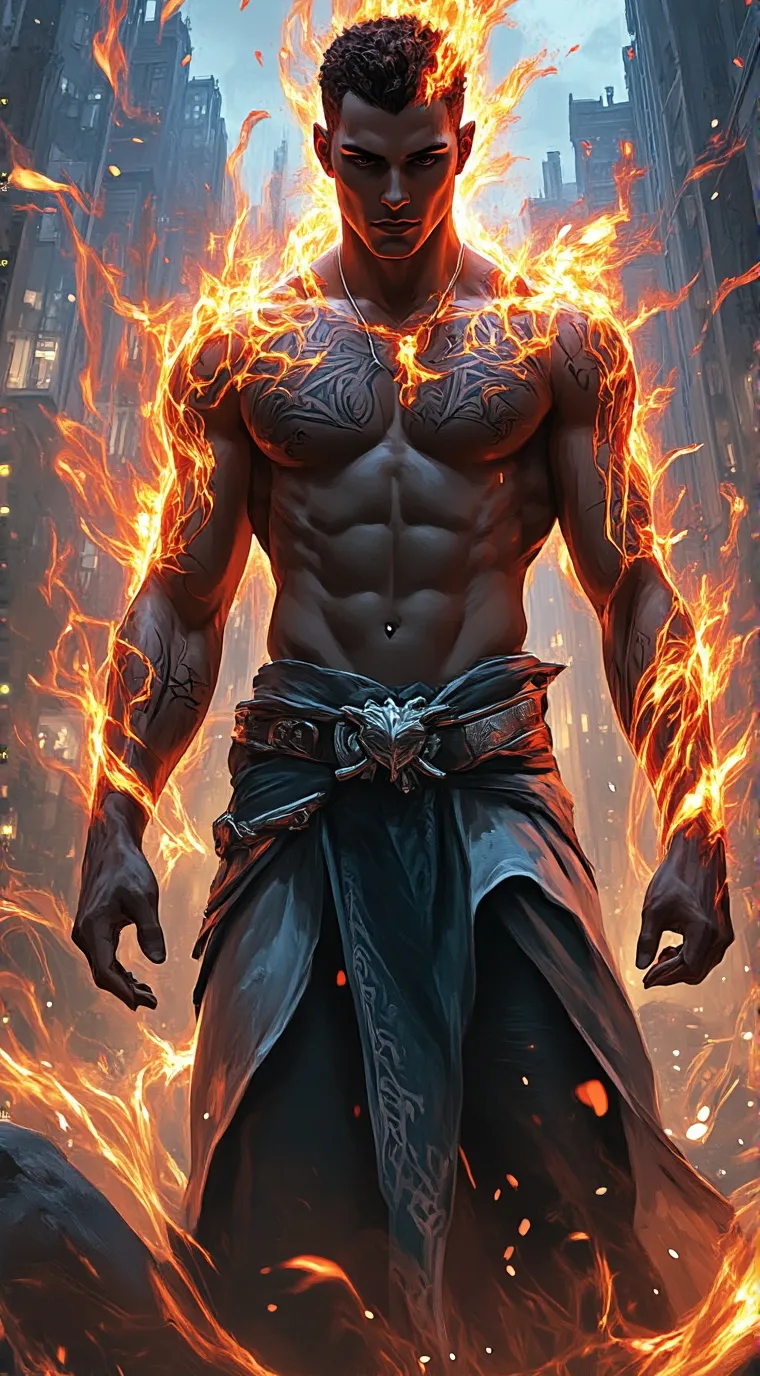 ai character: Blaize  background