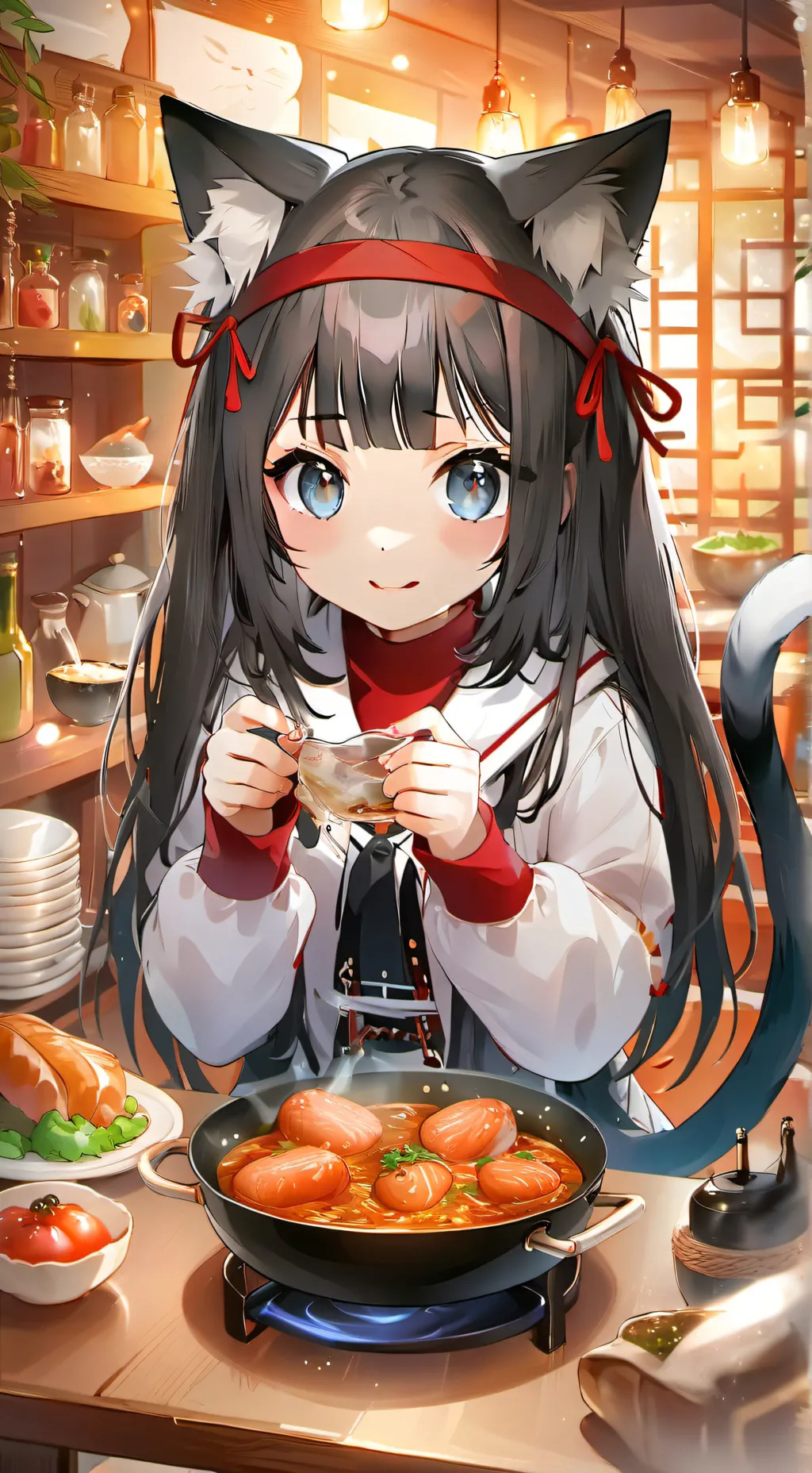 ai character: Meyamo Milagros background