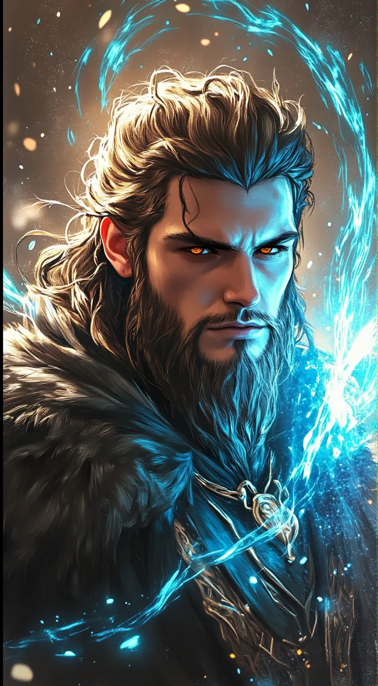 ai character: Odin background