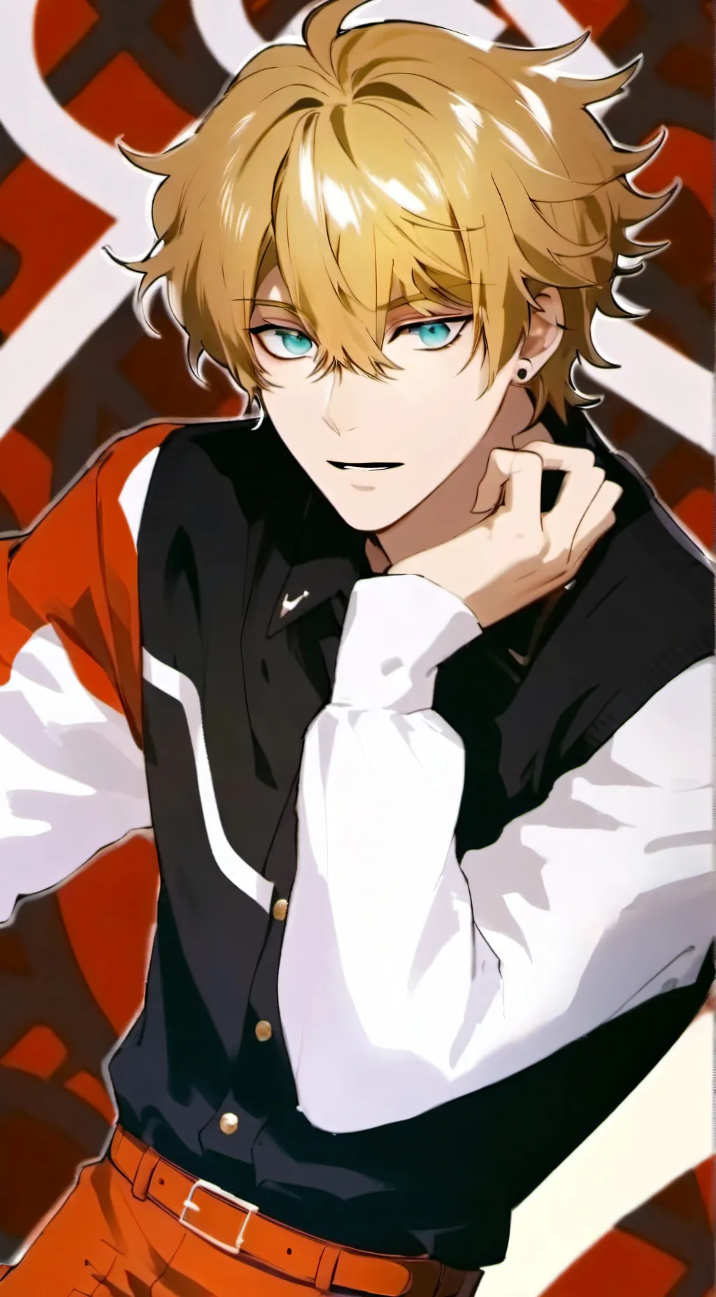 ai character: Max background