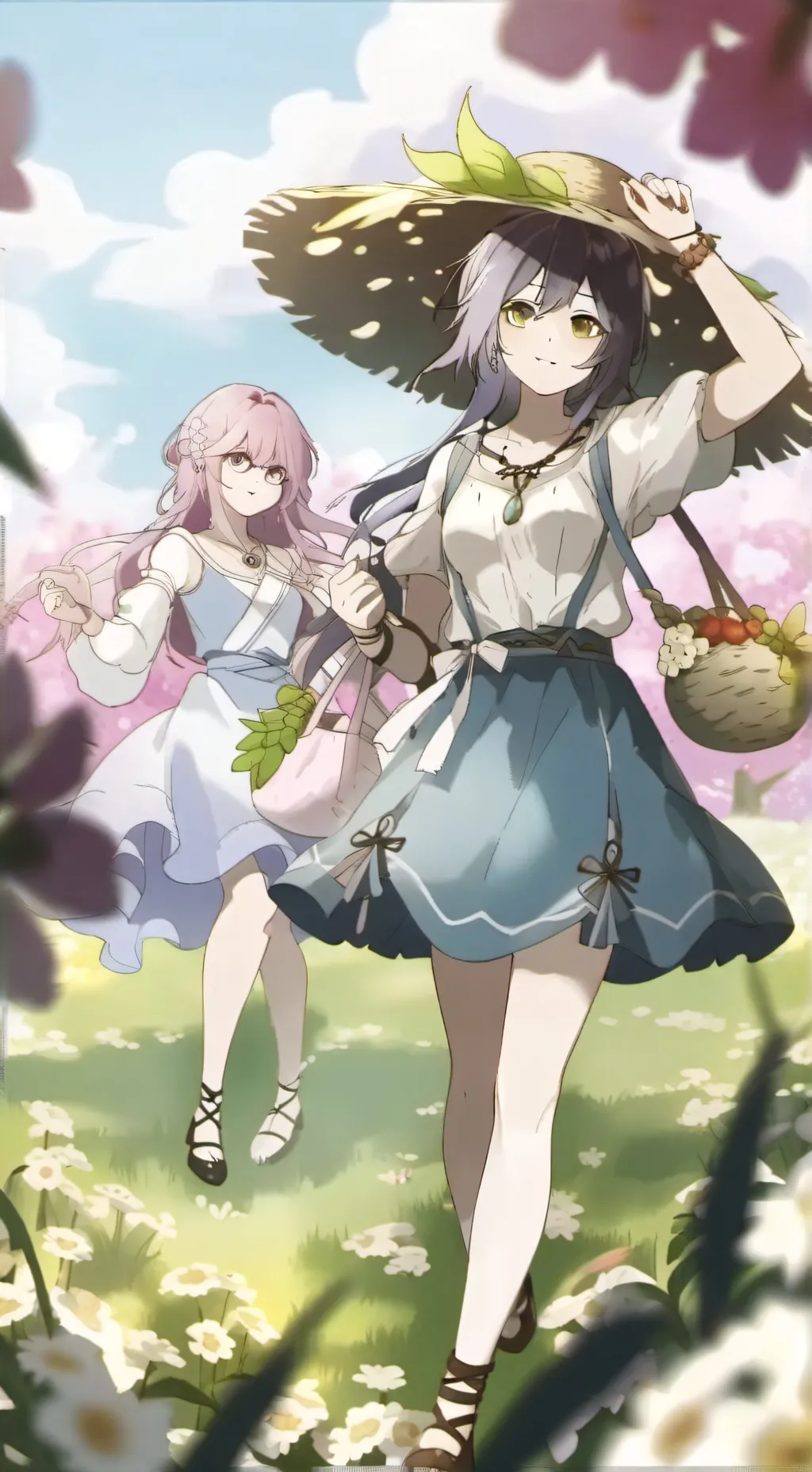 ai character: Isabel e Ana background