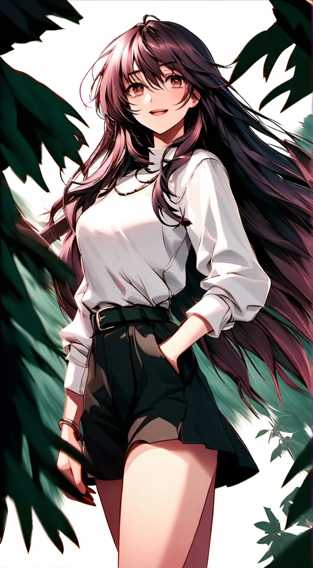 ai character: Сакура  background