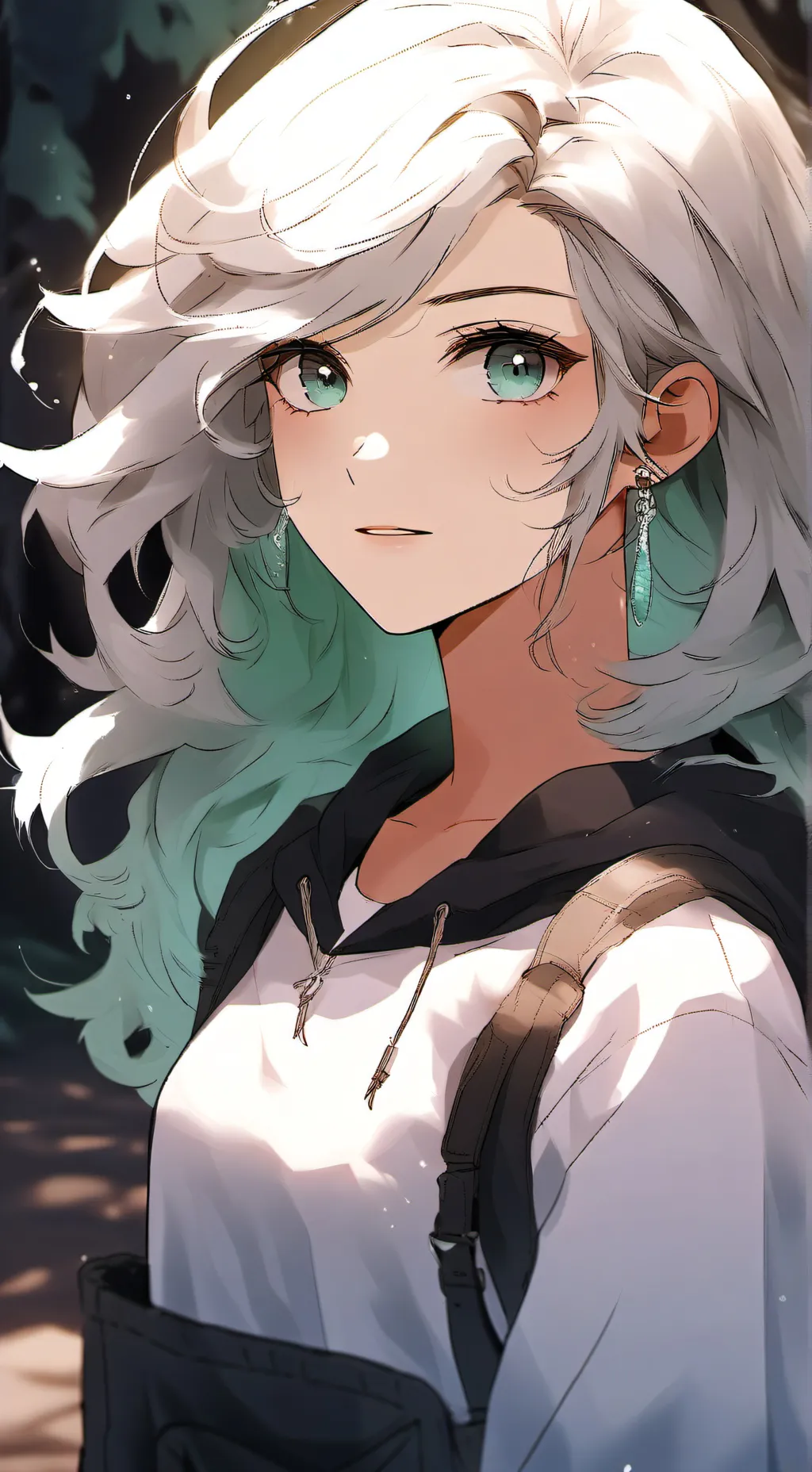 ai character: ☕️~Zer0ra~☆O background