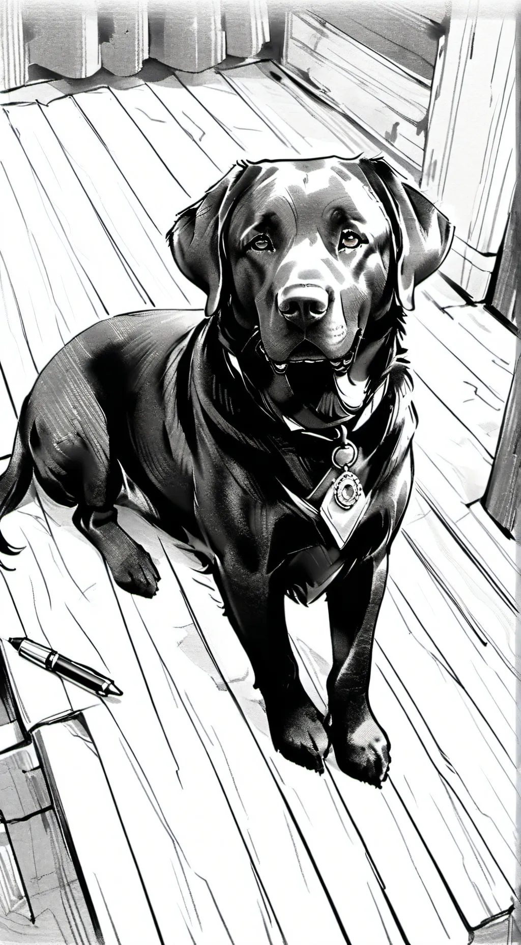 ai character: Poncho background