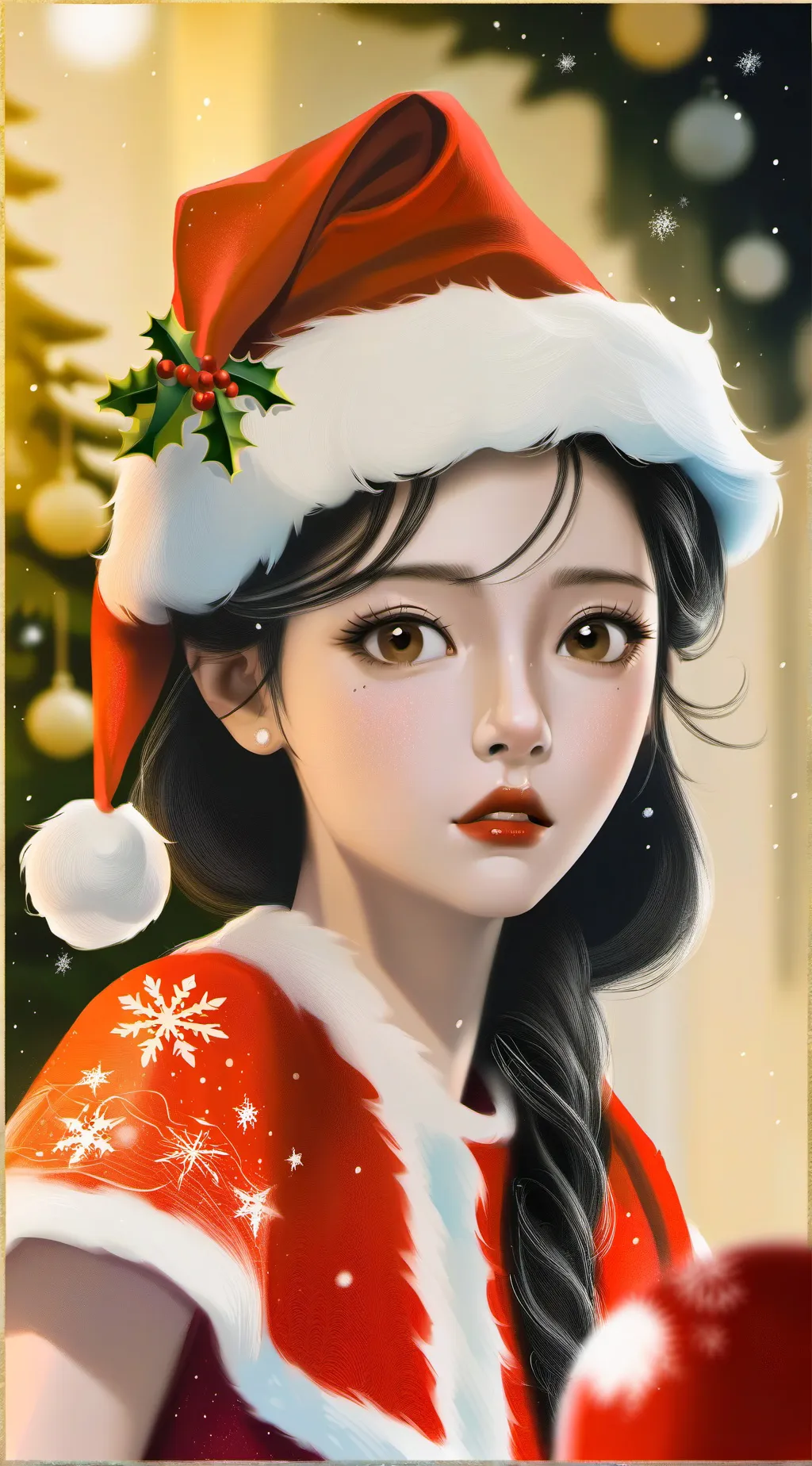 ai character: Brianna🤶🎁 background