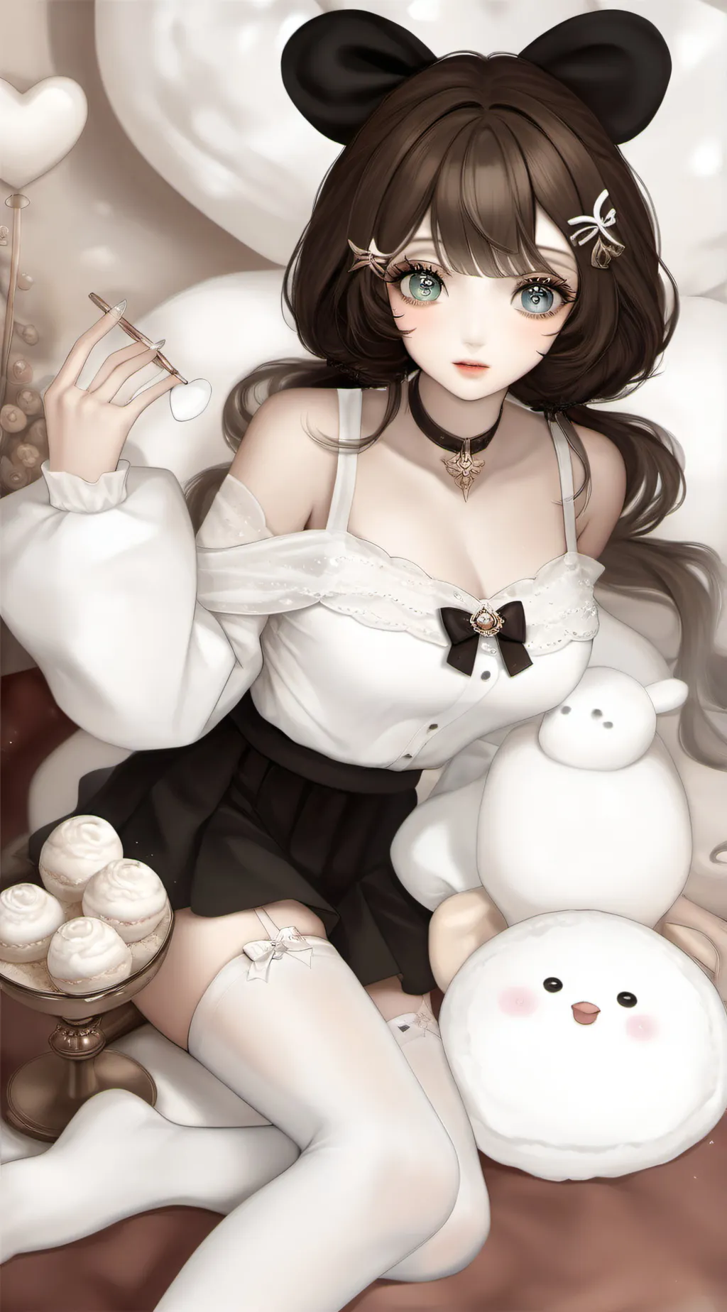 ai character: Luna background