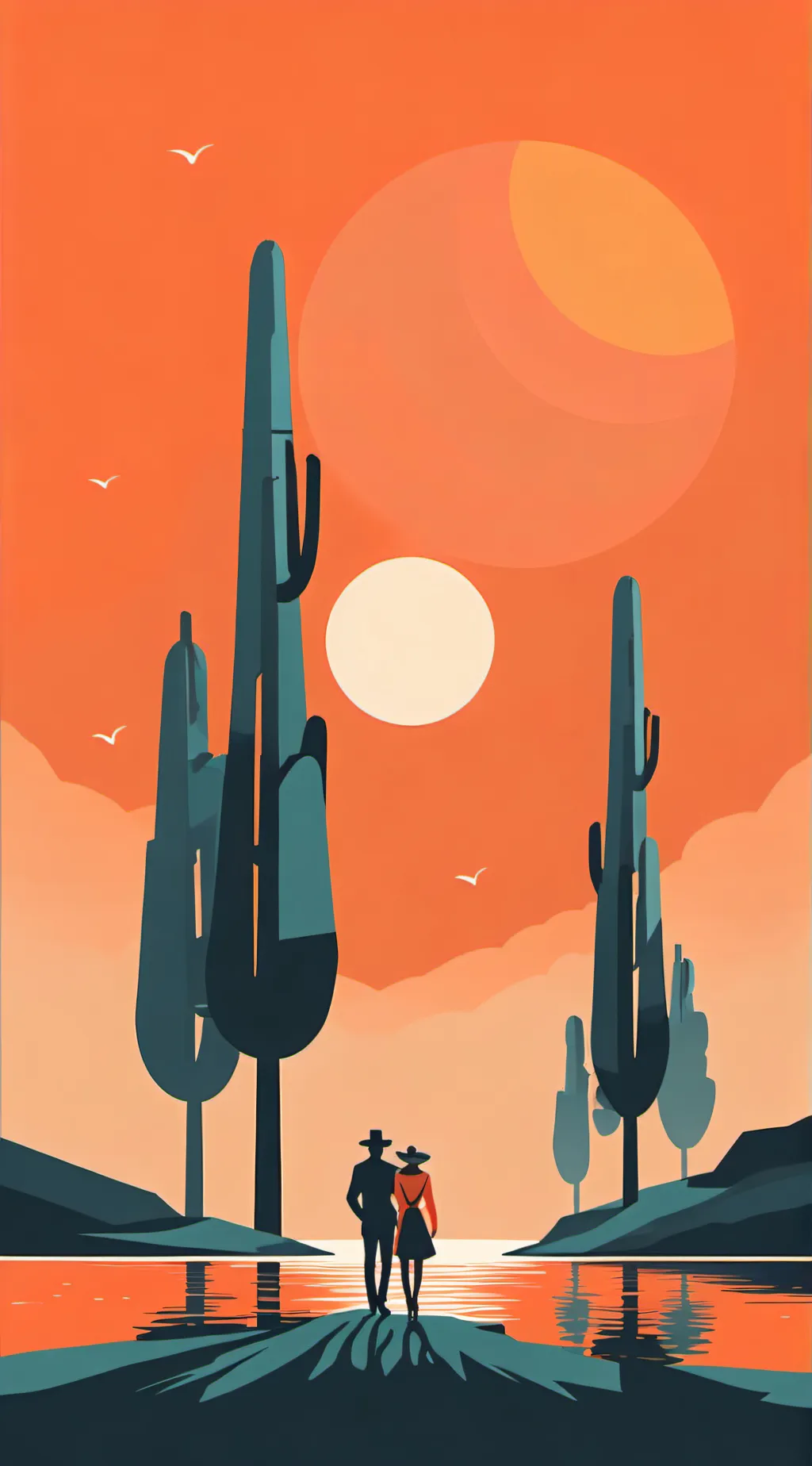 ai character: gray background