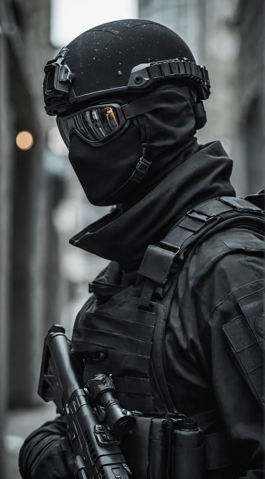 ai character: secret agent background