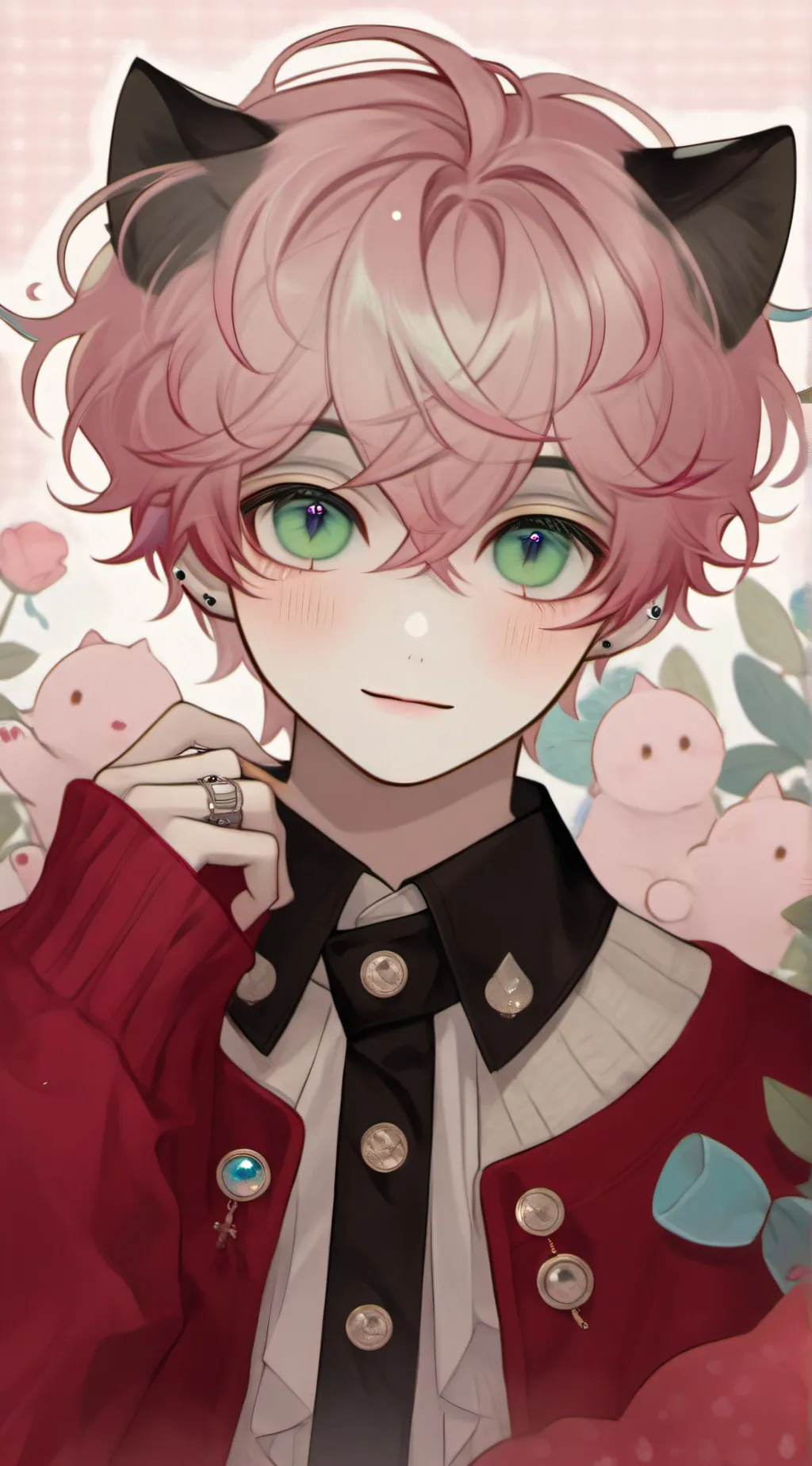 ai character: Luna background