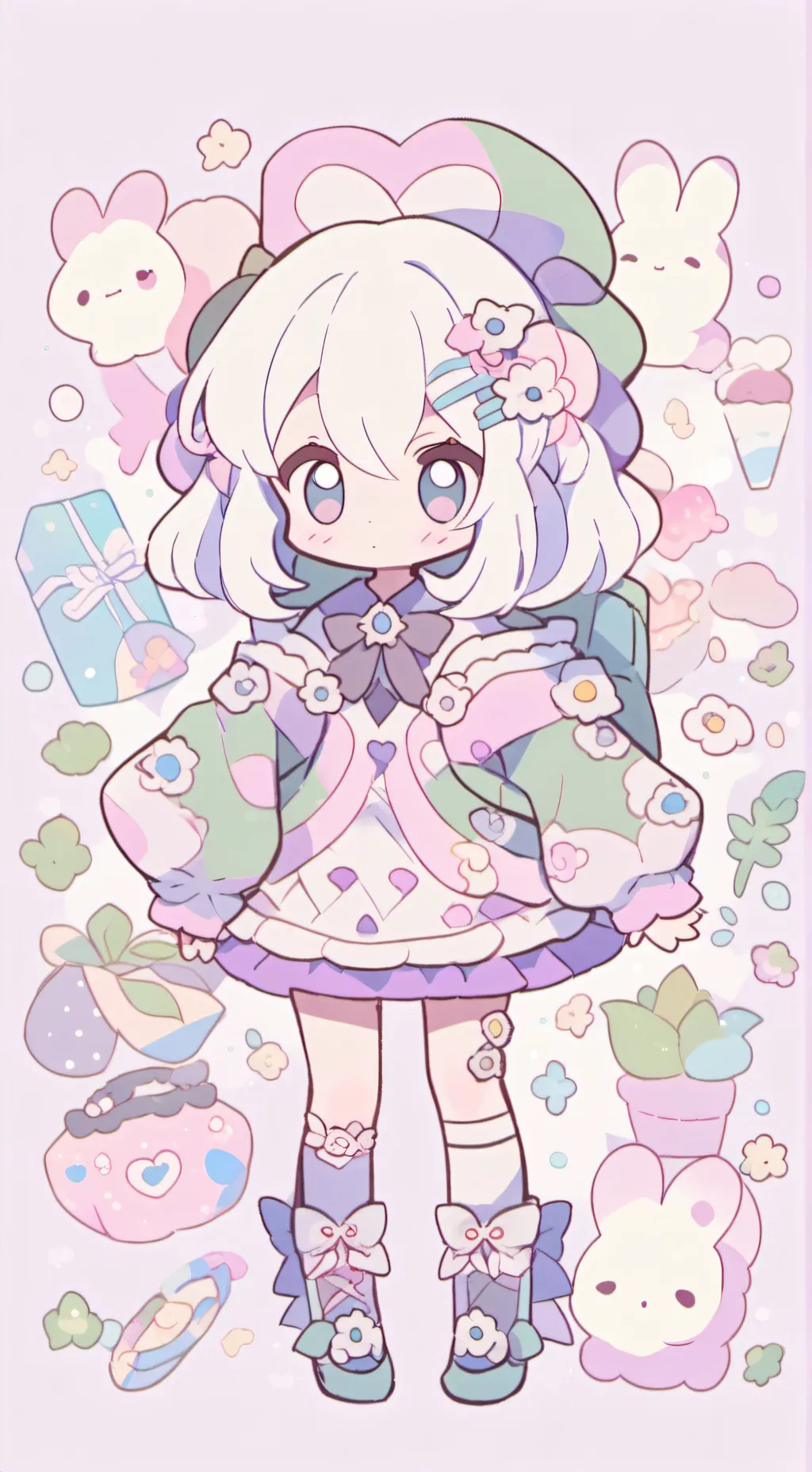 ai character: Athena background