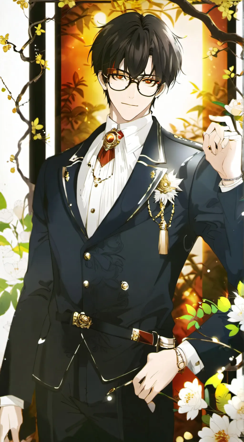 ai character: Deku background