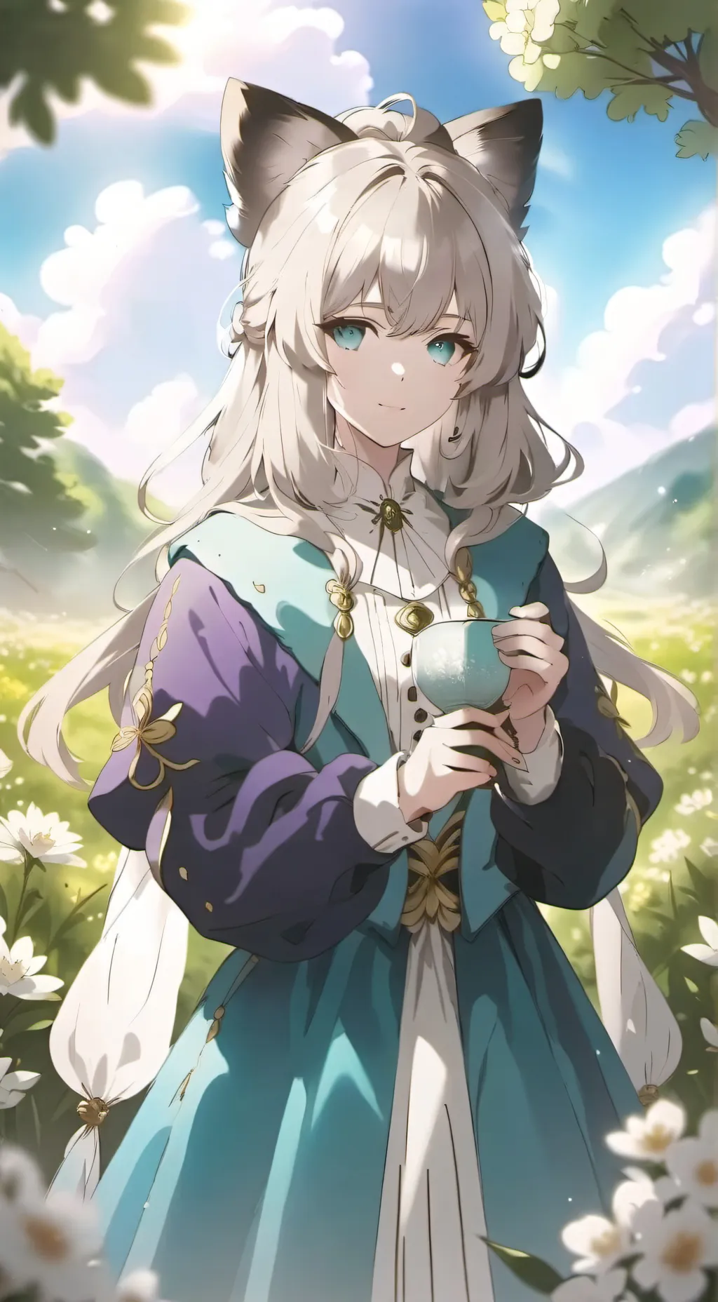 ai character: Nika background