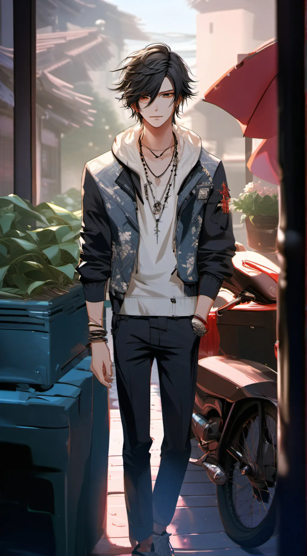 ai character: idk background