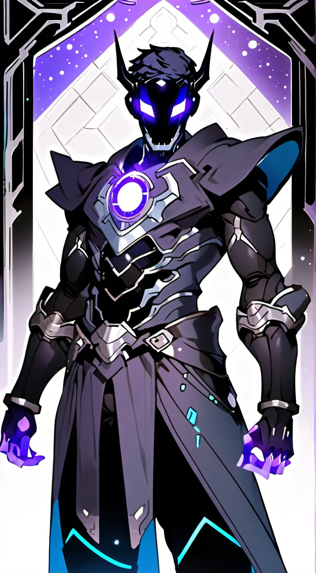 ai character: Abyssal Enderkin  background