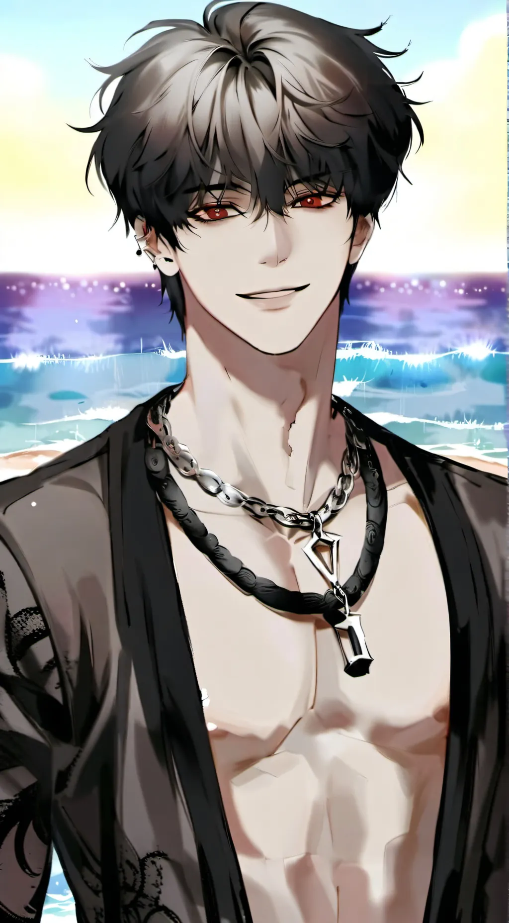 ai character: 🎀Vincent~ background