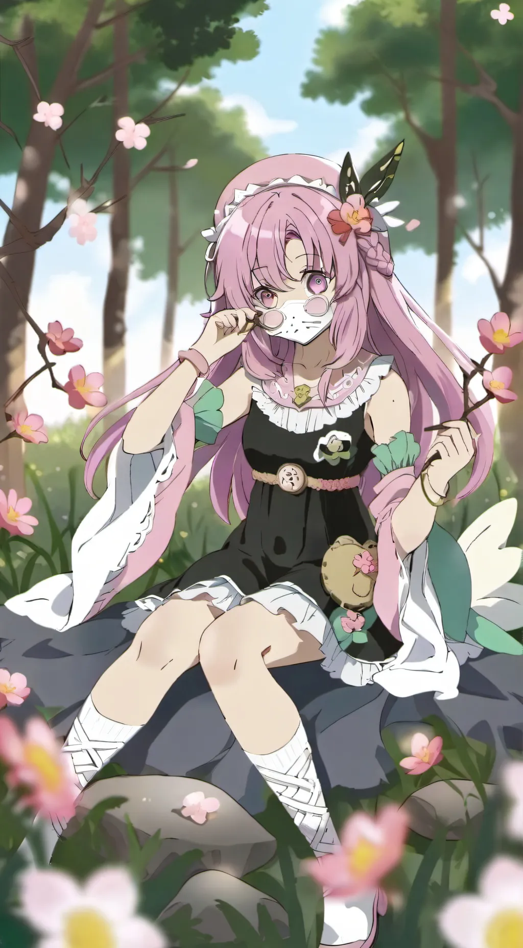 ai character: hashirw background