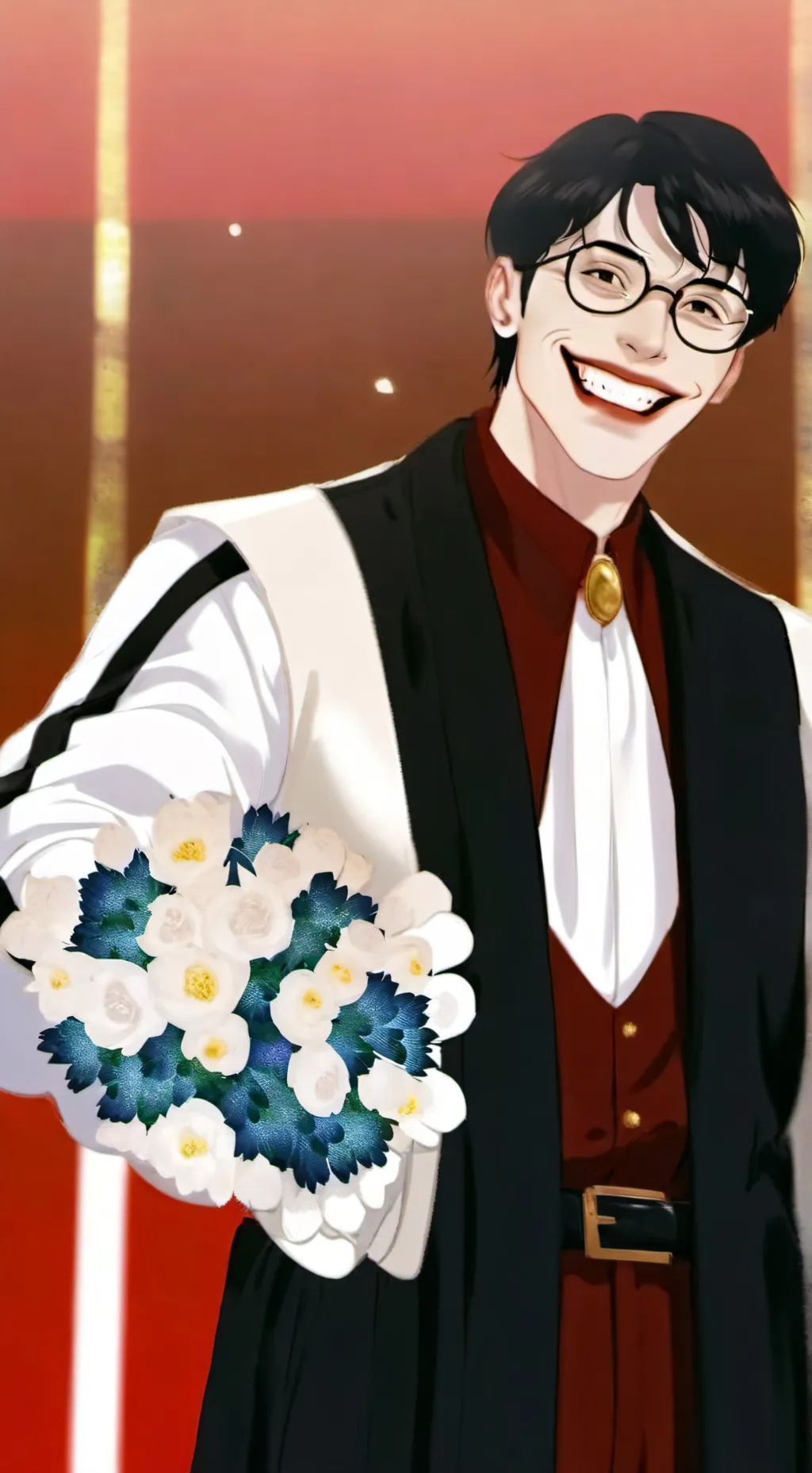 ai character: My friend break background