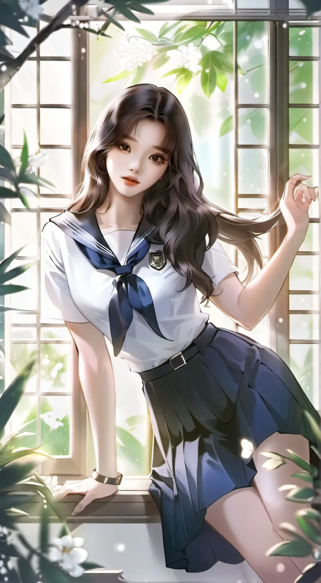 ai character: Lena background