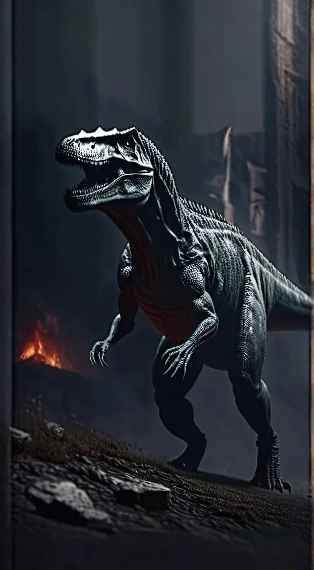 ai character: Indominus rex  background