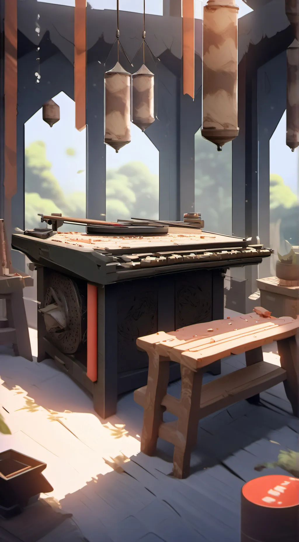 ai character: random..  background